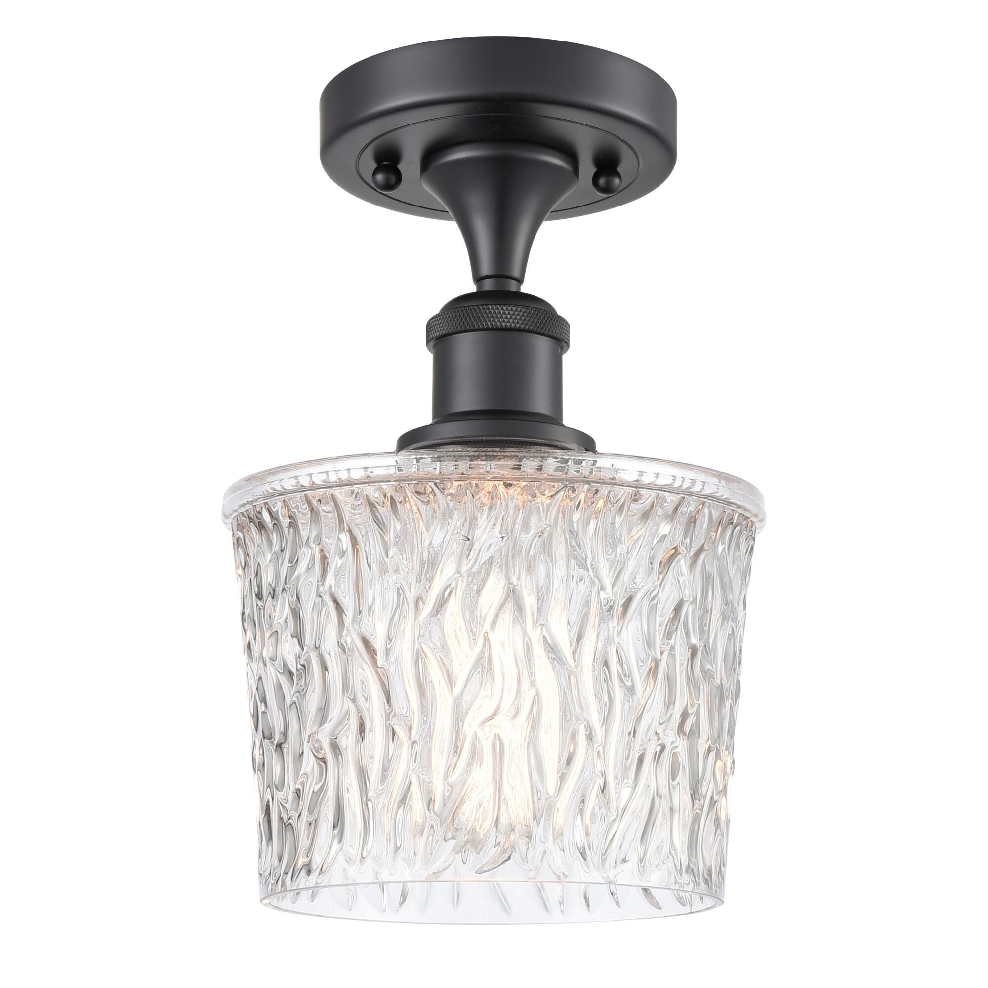 Bruno Marashlian Niagra 6 Inch 1 Light Semi Flush Mount by Innovations Lighting