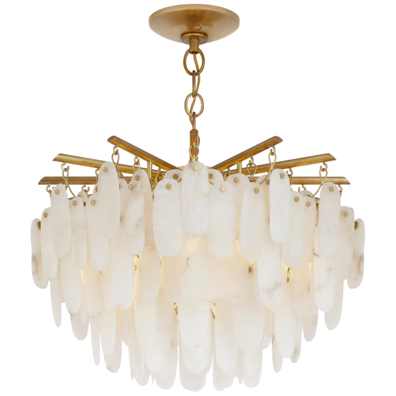 Chapman & Myers Cora 24 Inch 18 Light LED Semi Flush Mount by Visual Comfort Signature Collection