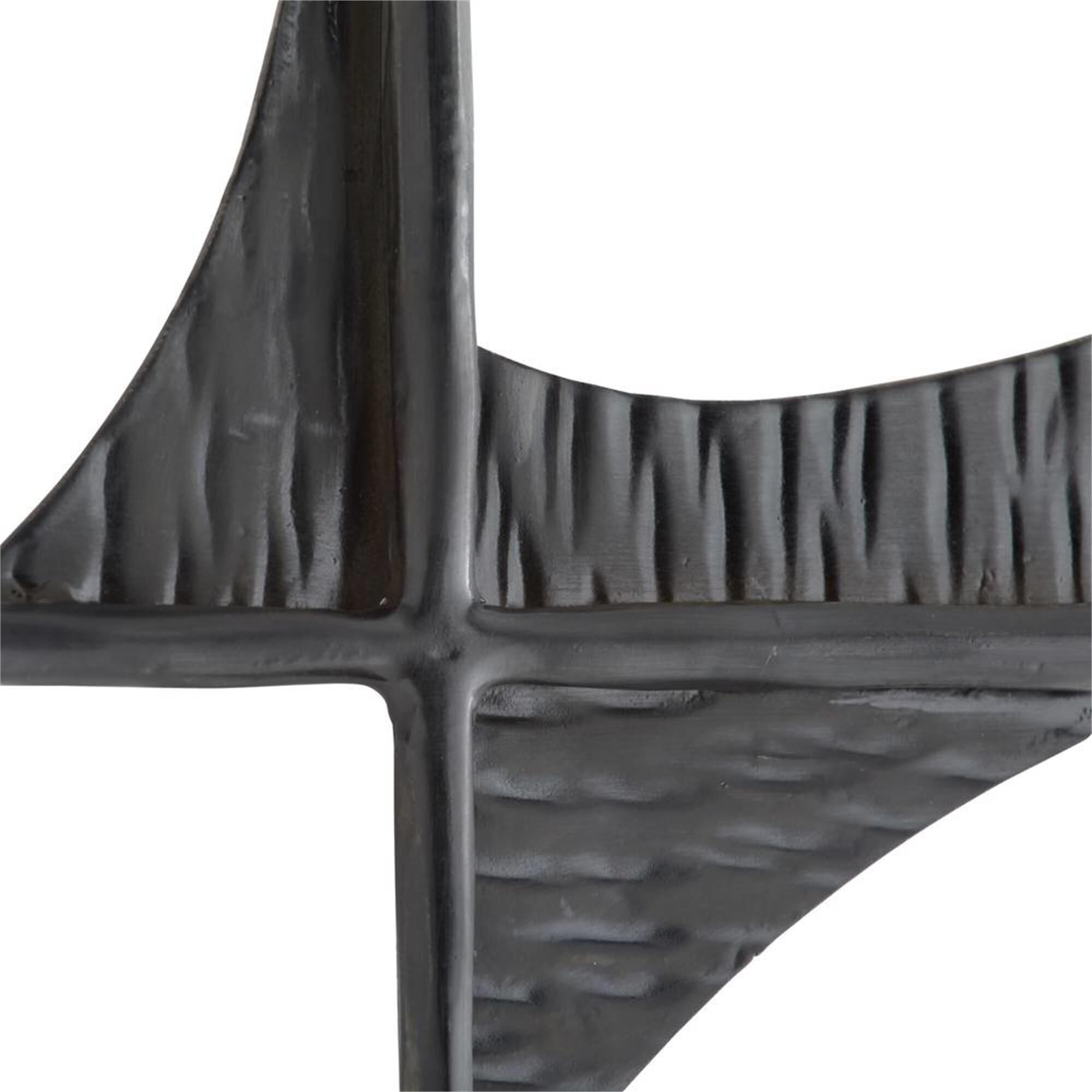 Shown in Blackened Iron finish