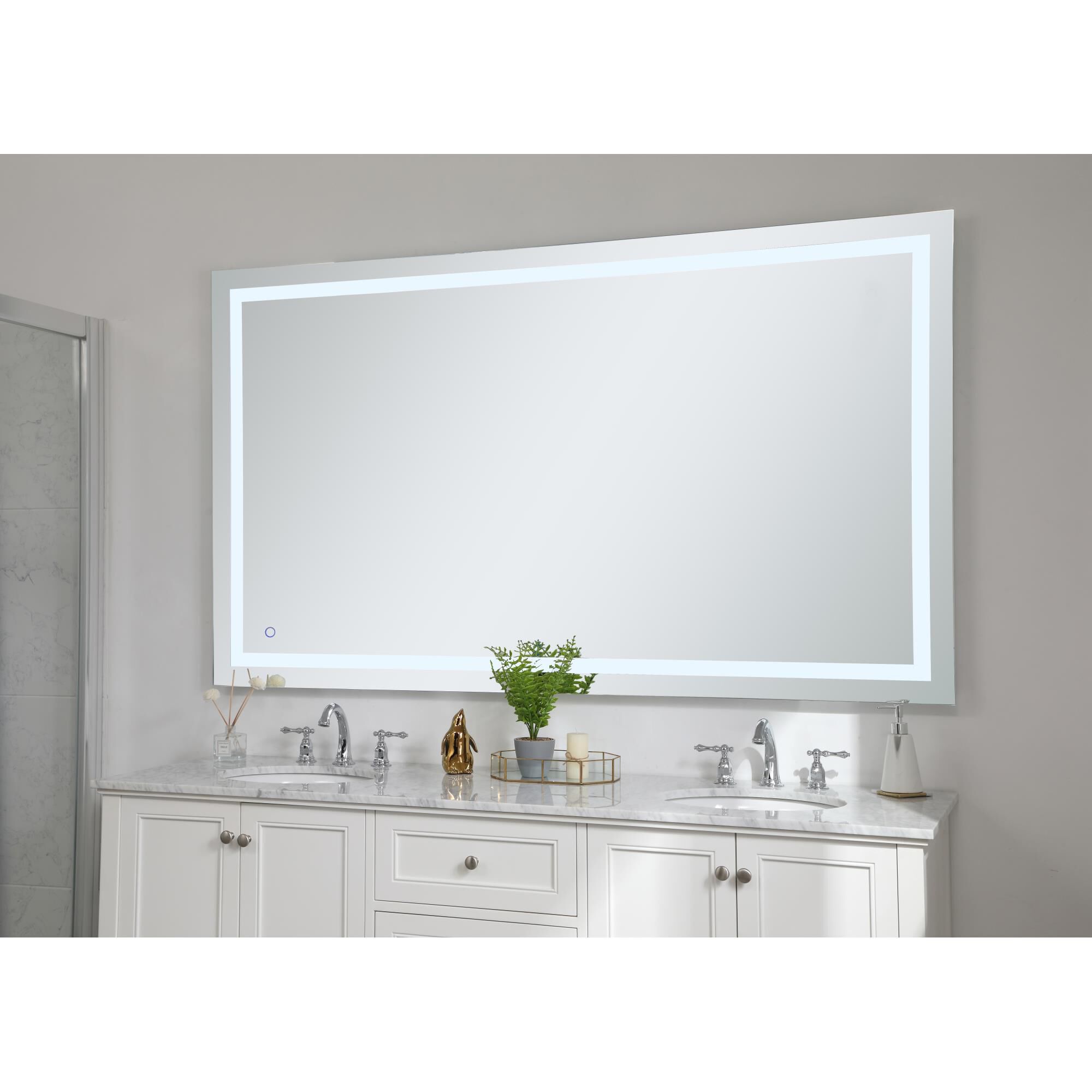 Helios LED Lighted Mirrors by Elegant Decor