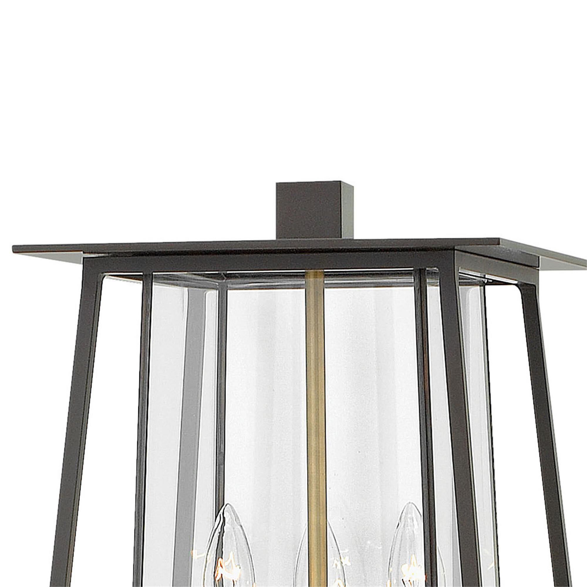 Shown in Buckeye Bronze finish and Bound Clear glass