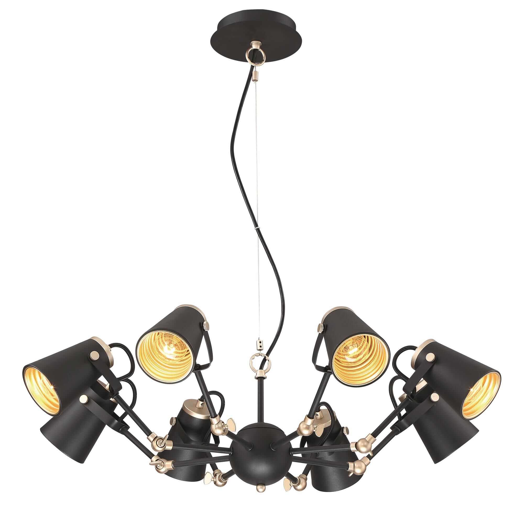 Edward 32 Inch 8 Light Chandelier by Arnsberg