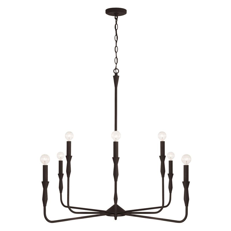 Paloma 41 Inch 8 Light Chandelier by Capital Lighting Fixture Company