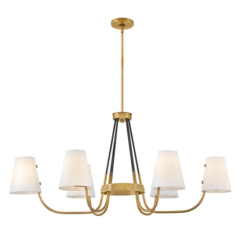 Aston Medium Linear Chandelier by Hinkley