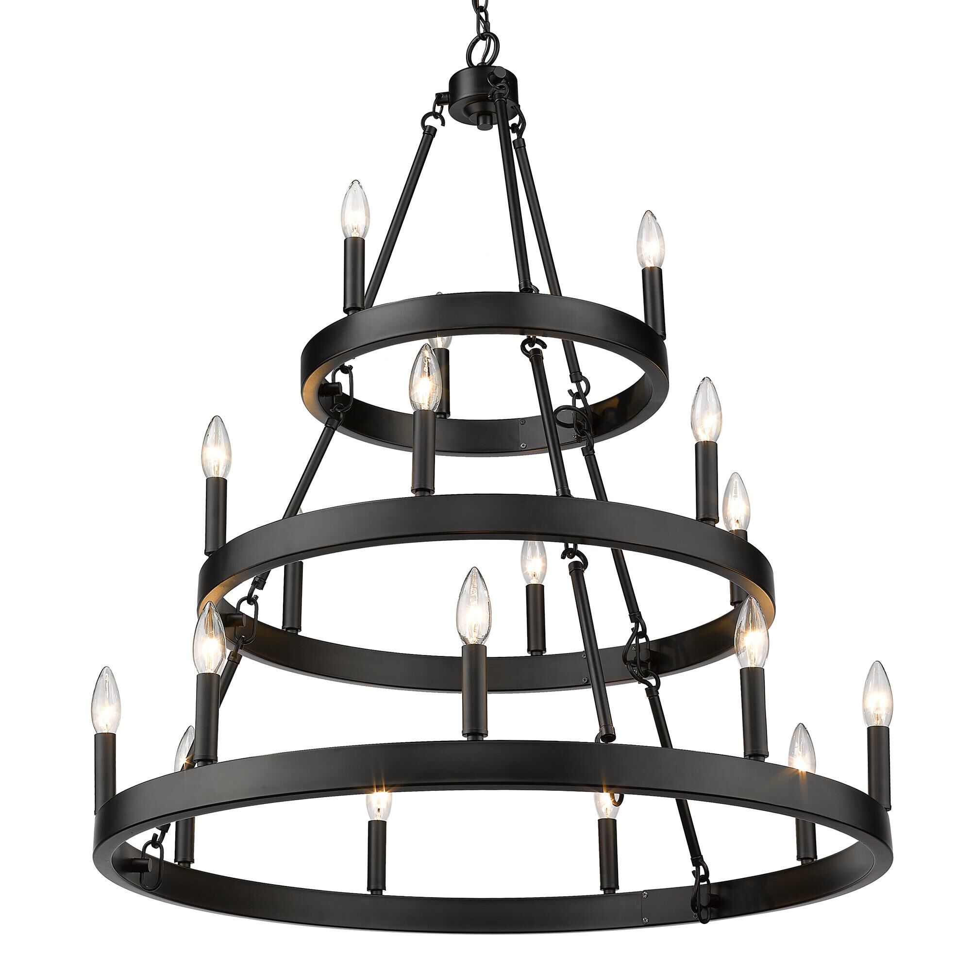 Alastair 32 Inch Chandelier by Golden Lighting