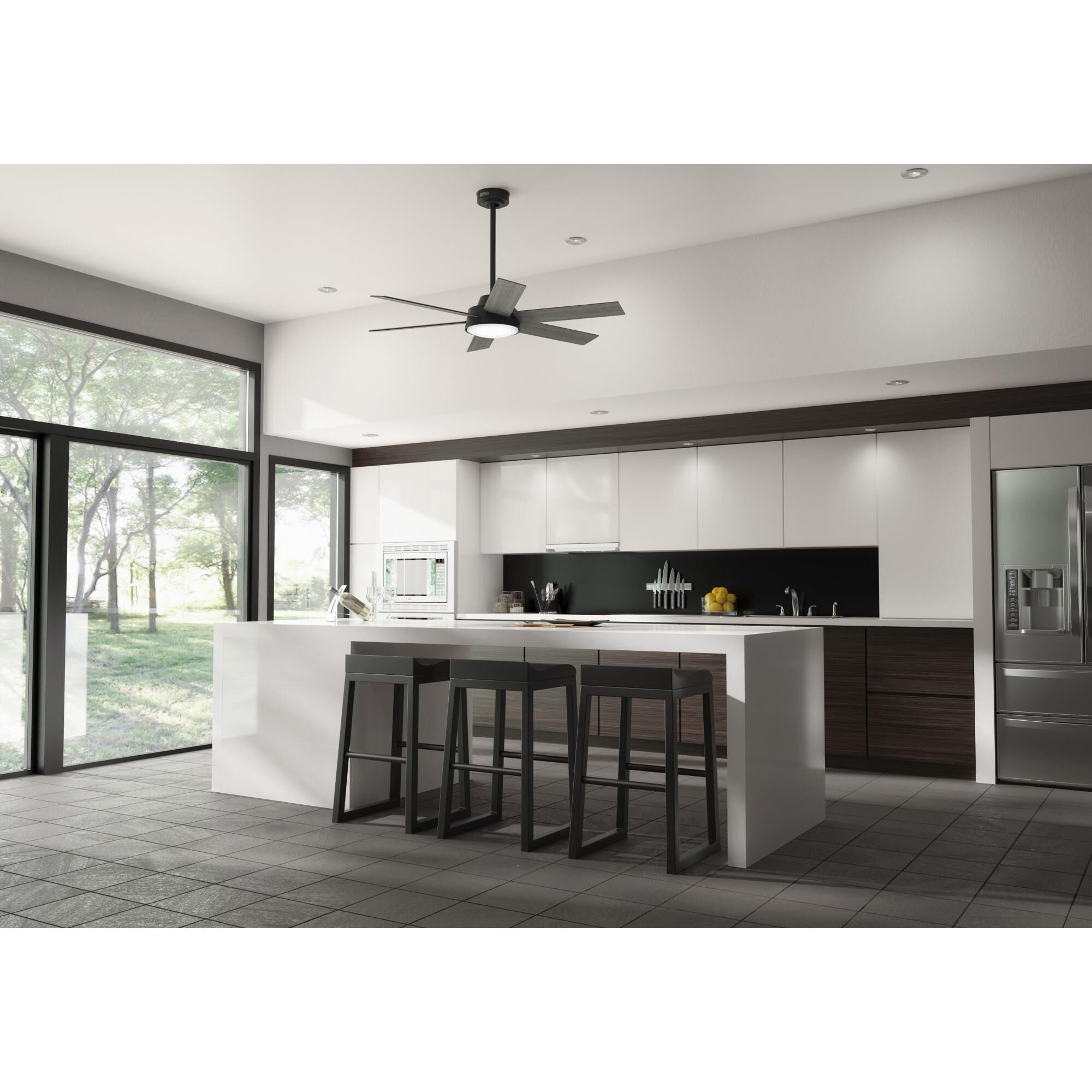 Donatella 52 Inch Ceiling Fan with Light Kit by Hunter Fan