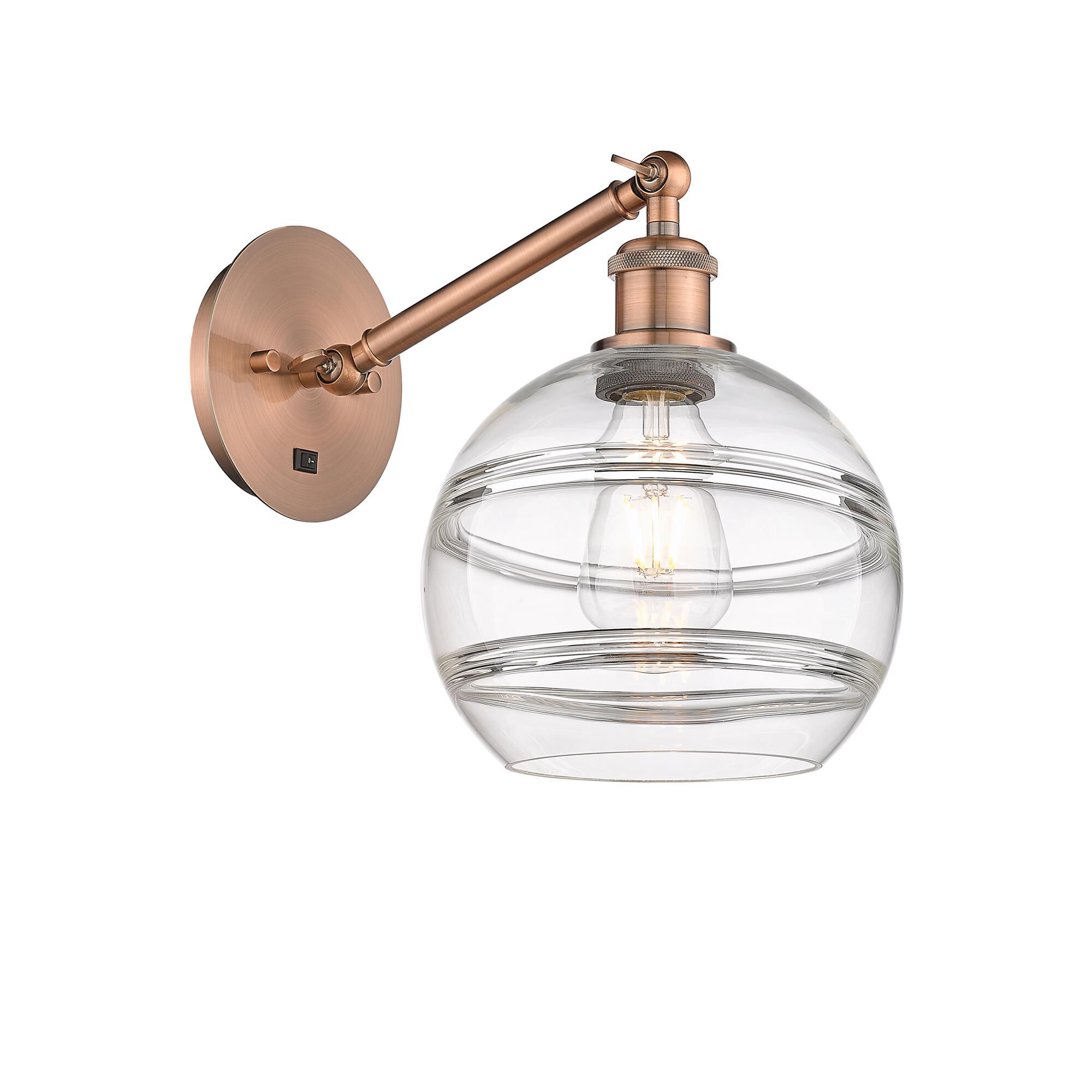 Bruno Marashlian Rochester 8 Inch Wall Swing Lamp by Innovations Lighting