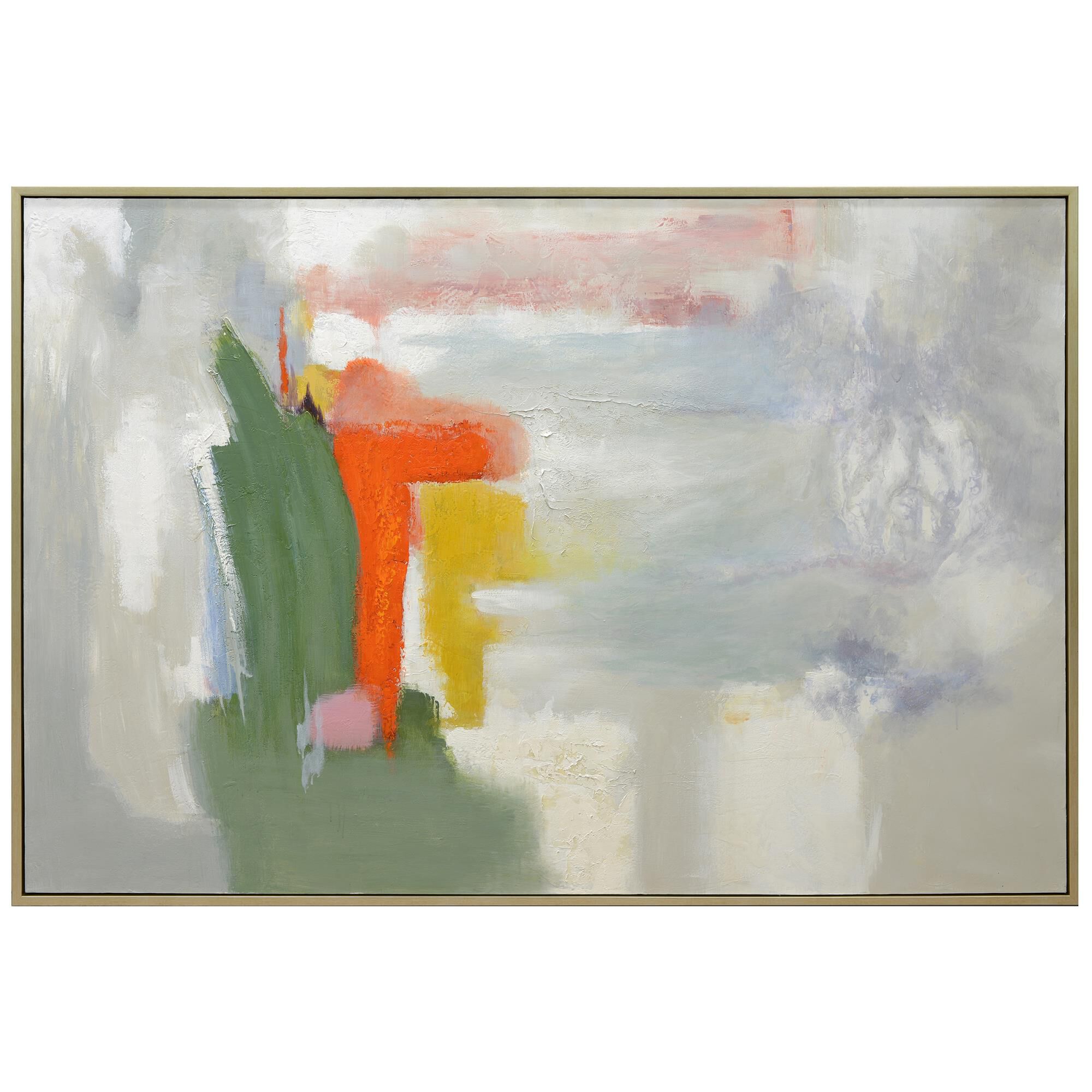 Bacca 74 Inch Painting by Harp and Finial