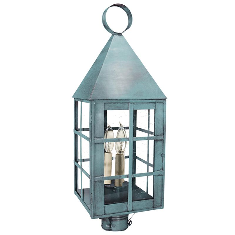 York 25 Inch 3 Light Outdoor Post Lamp by Northeast Lantern