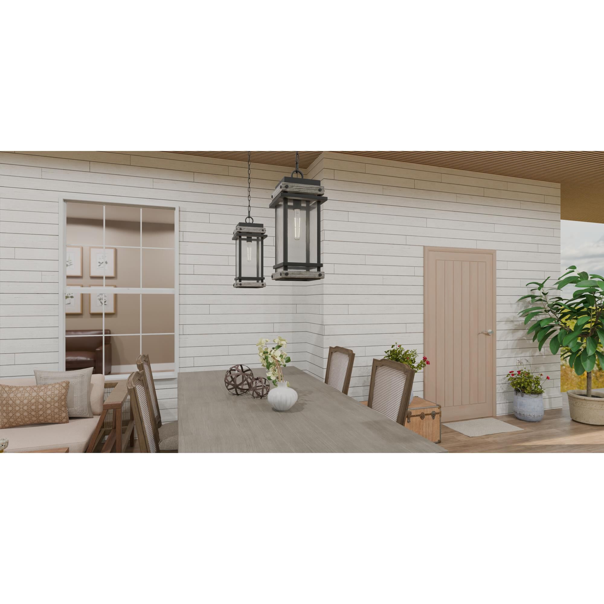 Strader 9.5 Inch 1 Light Outdoor Hanging Lantern by Quoizel