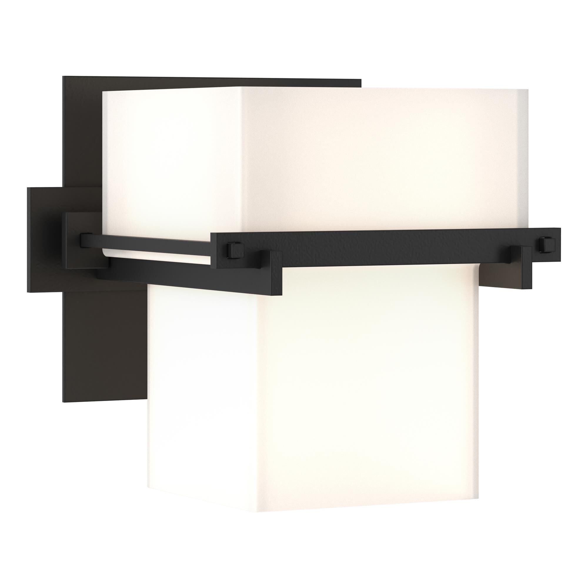 Shown in Black finish and Opal  glass