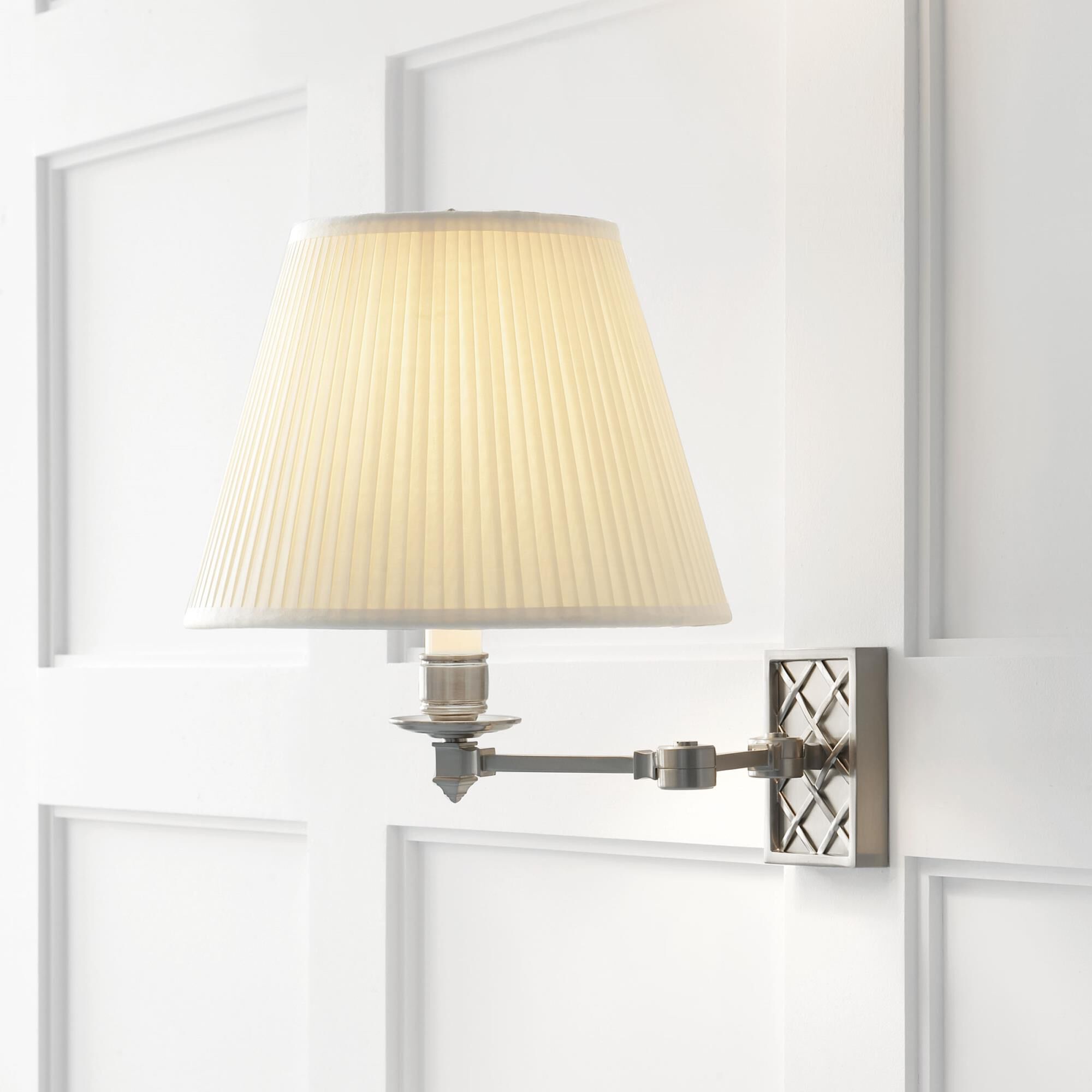 Alexa Hampton Gene Wall Swing Lamp by Visual Comfort Signature Collection