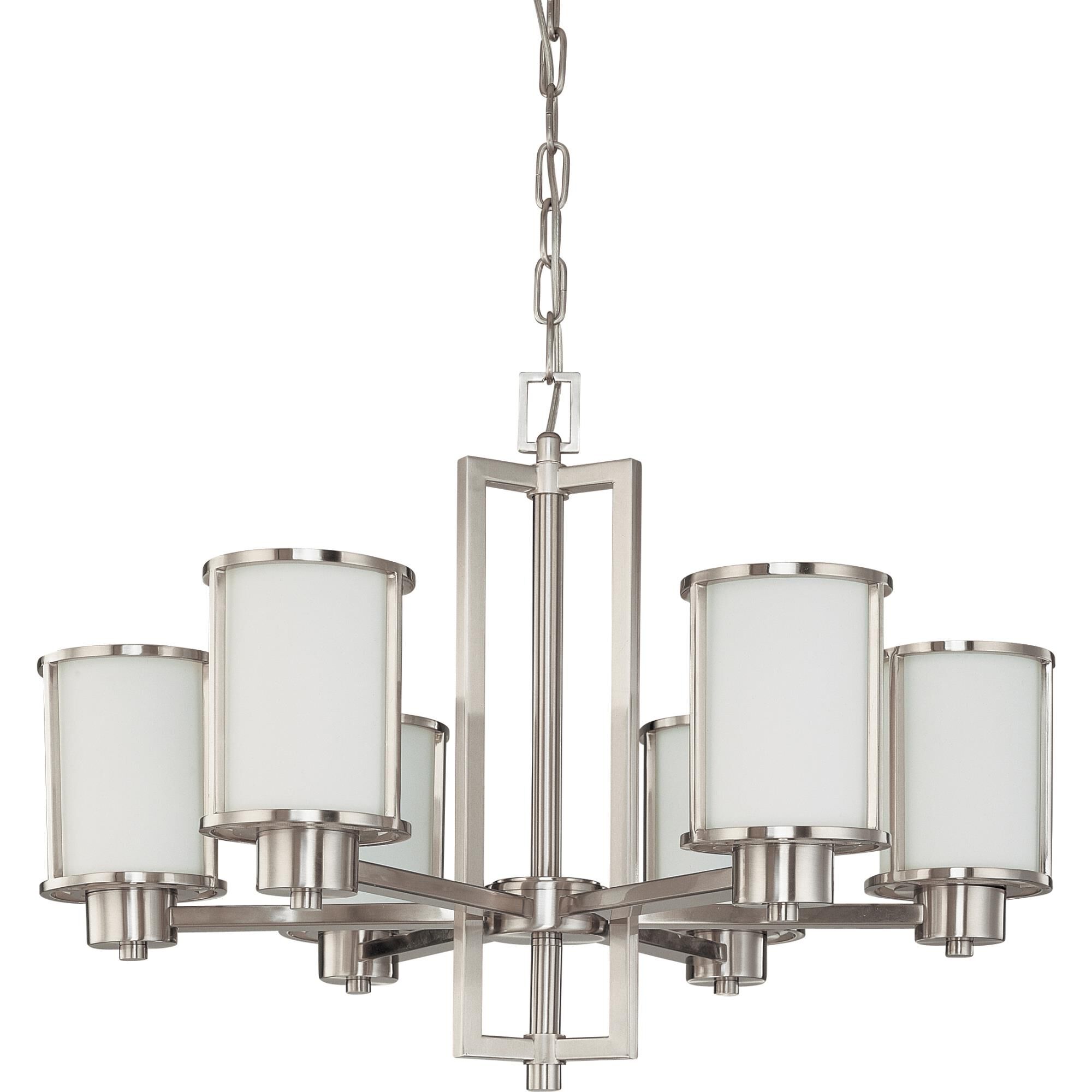 Odeon 28 Inch 6 Light Chandelier by Nuvo Lighting