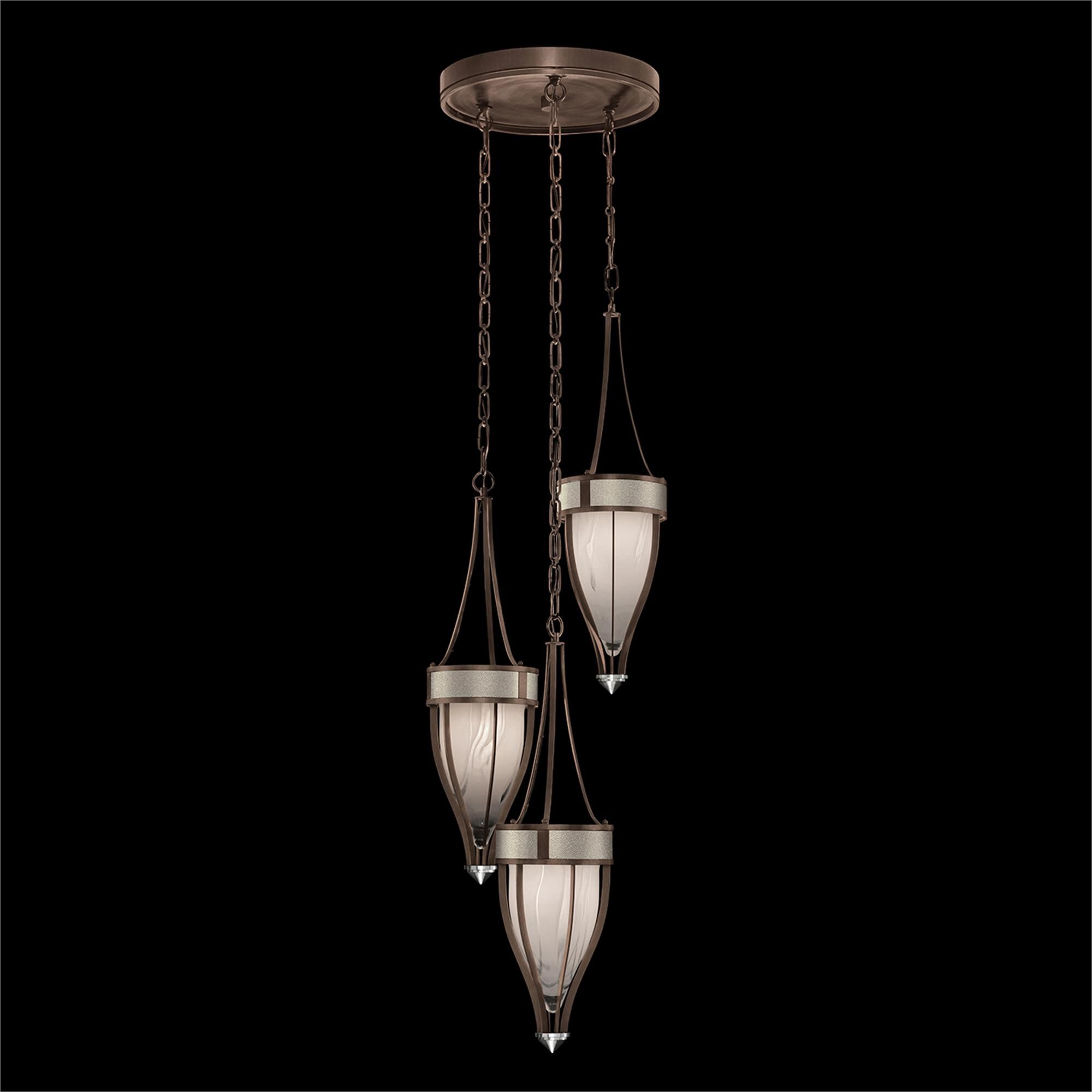 Shown in Bronze and Nickel  finish and Coco accent