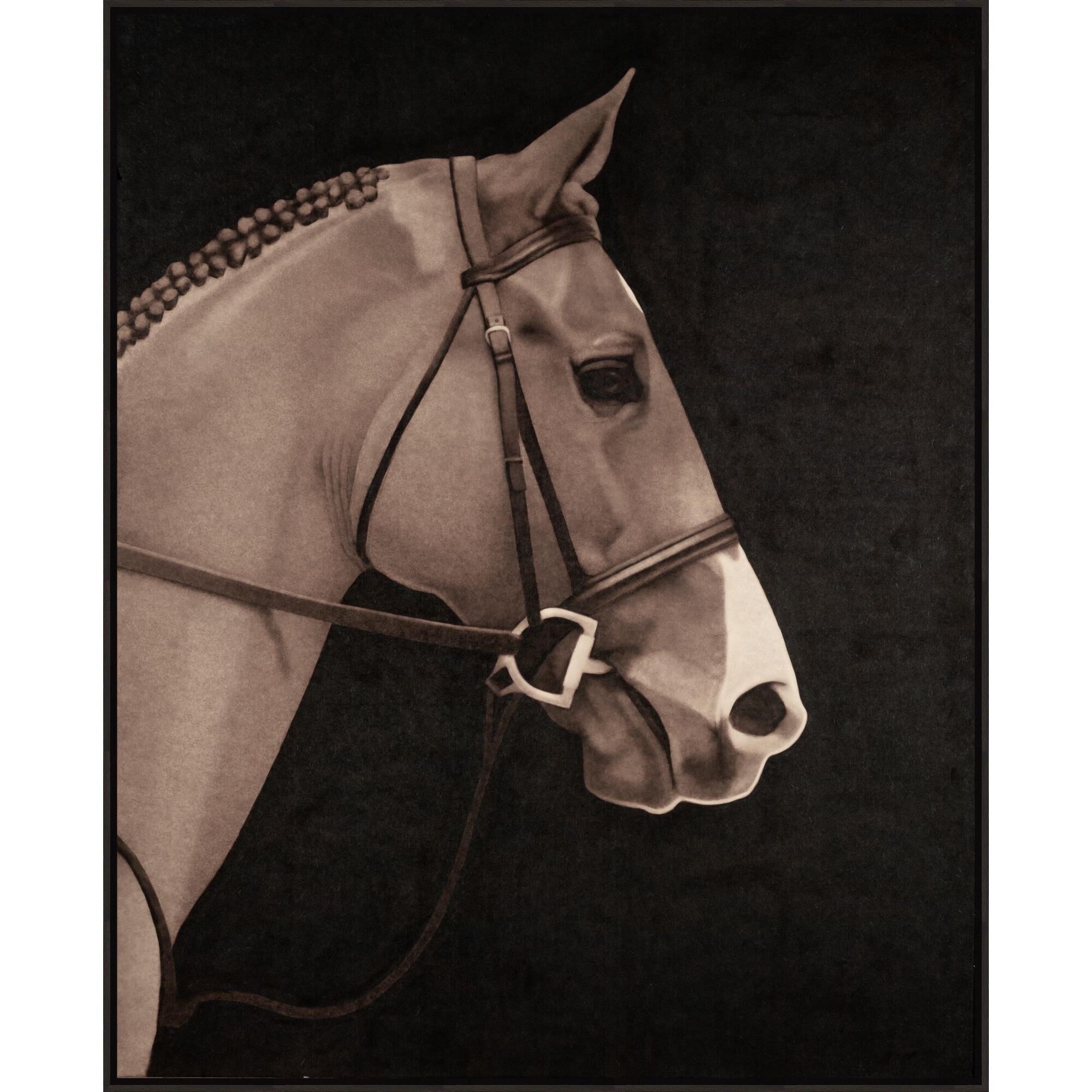 Mustang Muse Print by LEVEL57