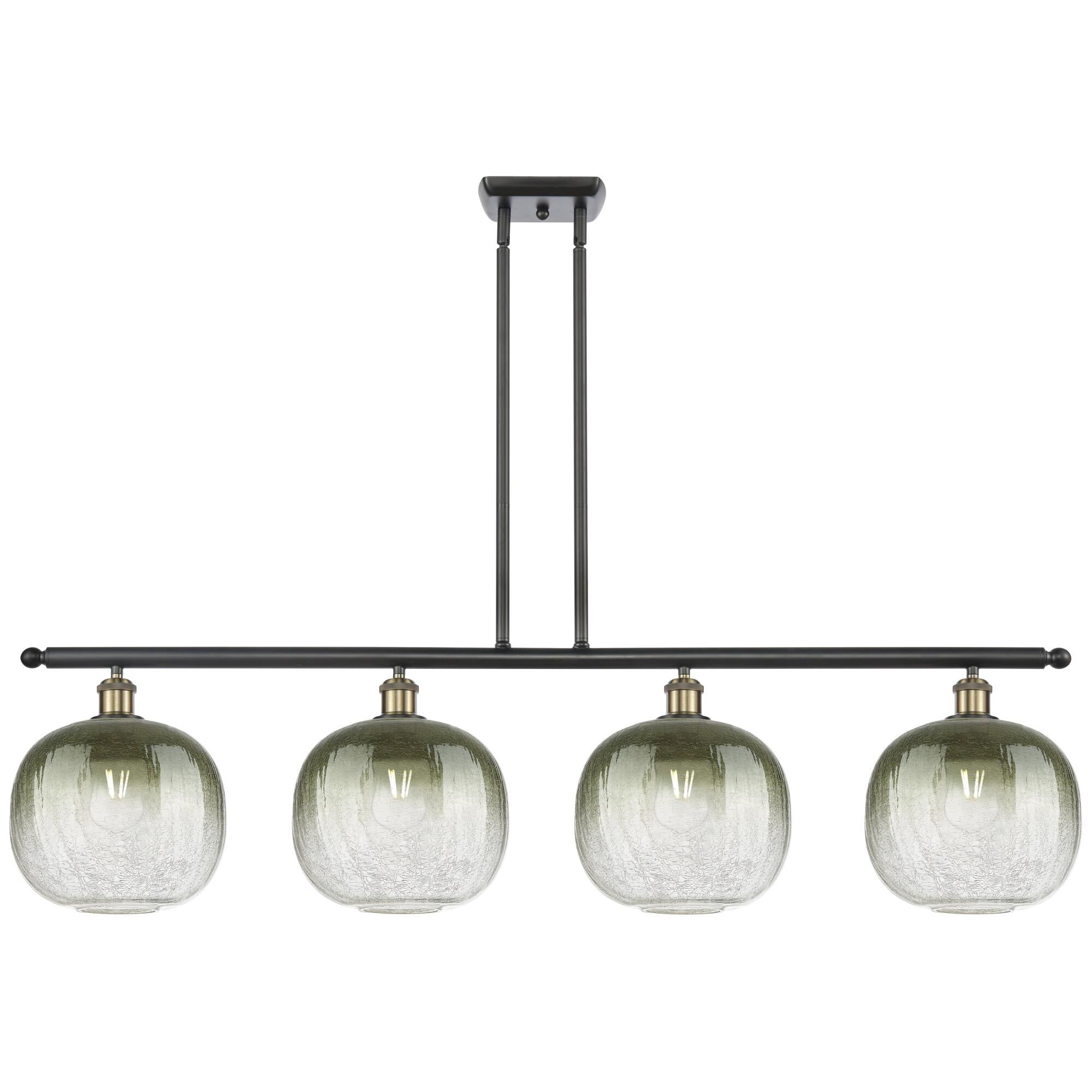 Bruno Marashlian Brookhaven Sphere 49 Inch Linear Suspension Light by Innovations Lighting