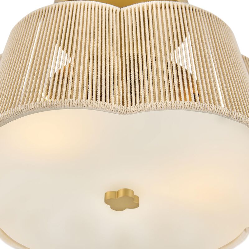 Sasha 14 Inch Semi Flush Mount by Hinkley Lighting