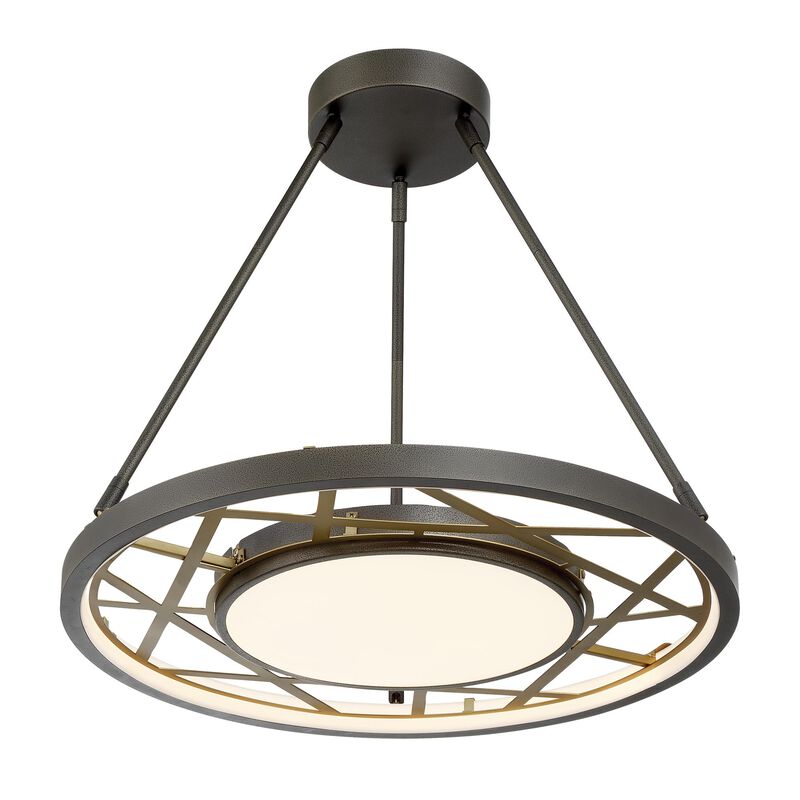 Tribeca 38 Inch 8 Light Linear Suspension Light by Metropolitan Lighting