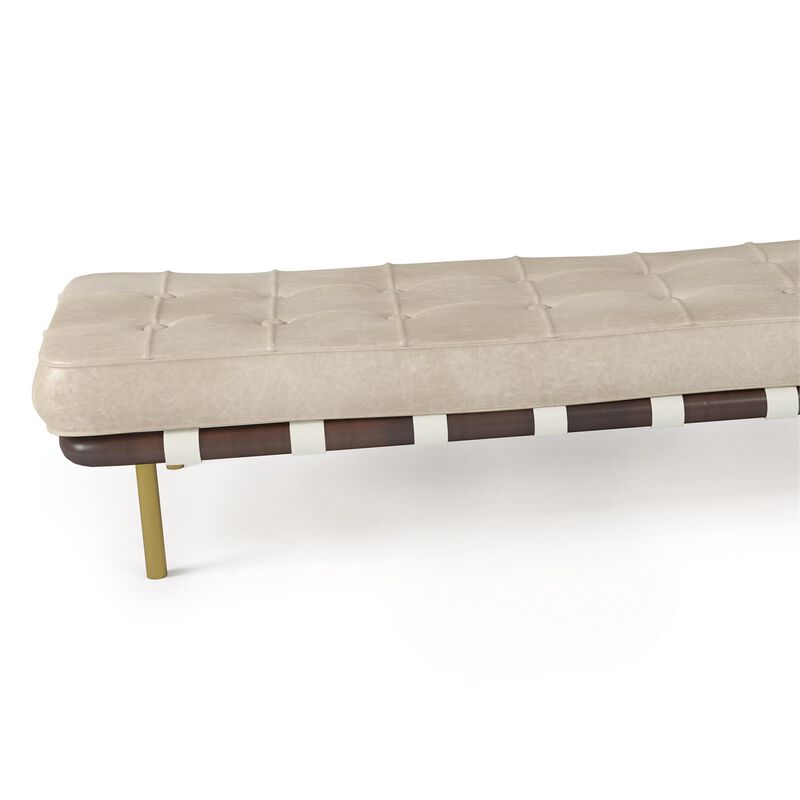 Tufted Gallery 78 Inch Bench by Regina Andrew