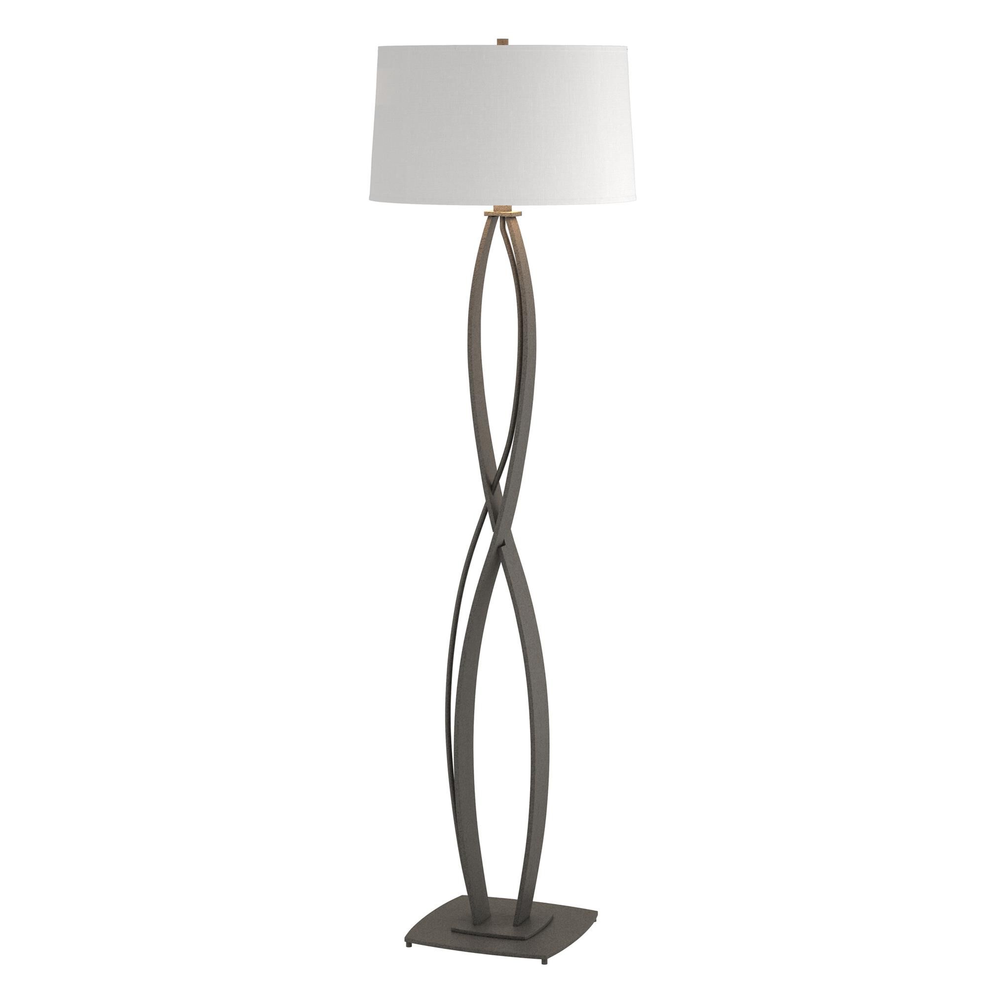 Shown in Natural Iron finish and Natural Anna shade