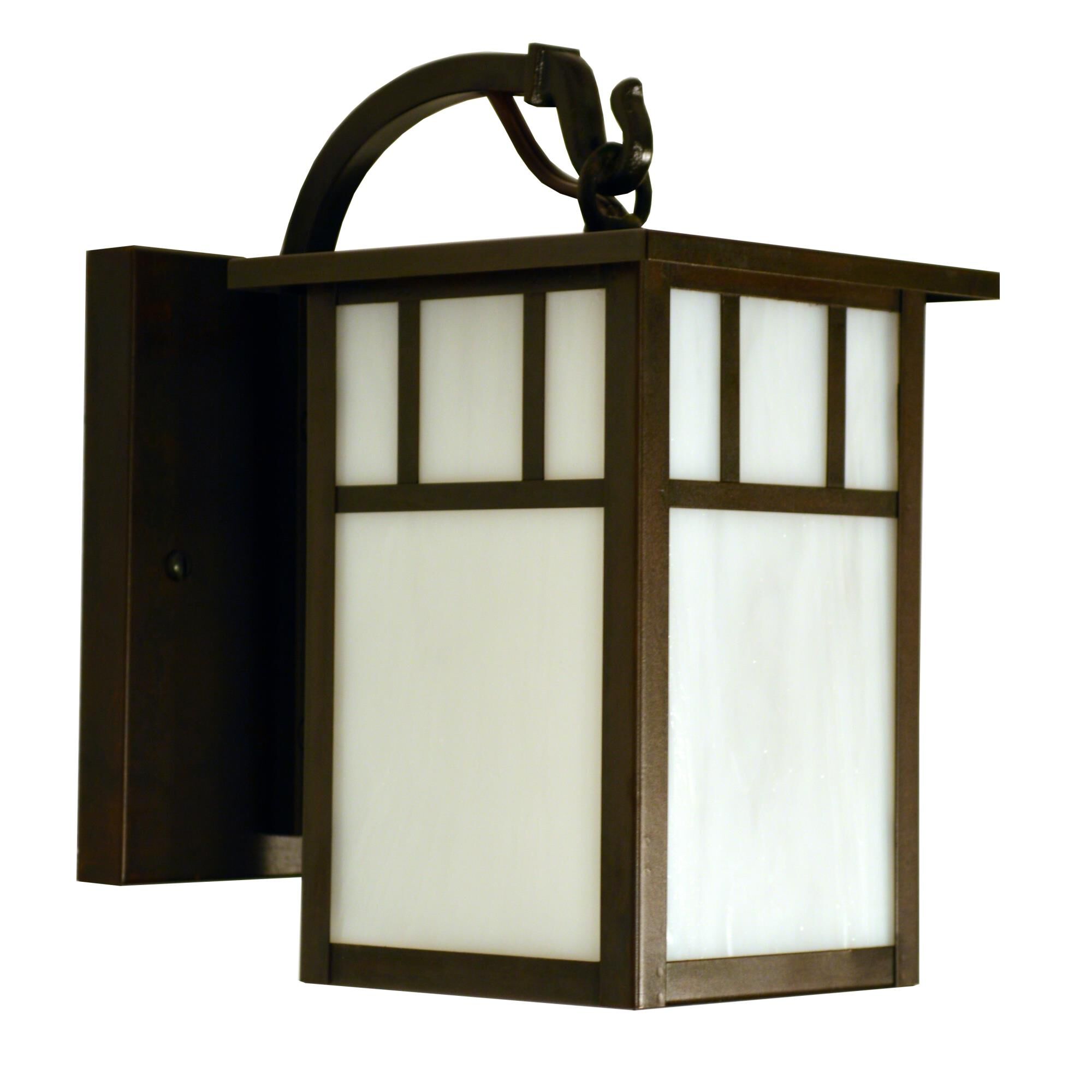 Huntington 9 Inch Tall 1 Light Outdoor Wall Light by Arroyo Craftsman