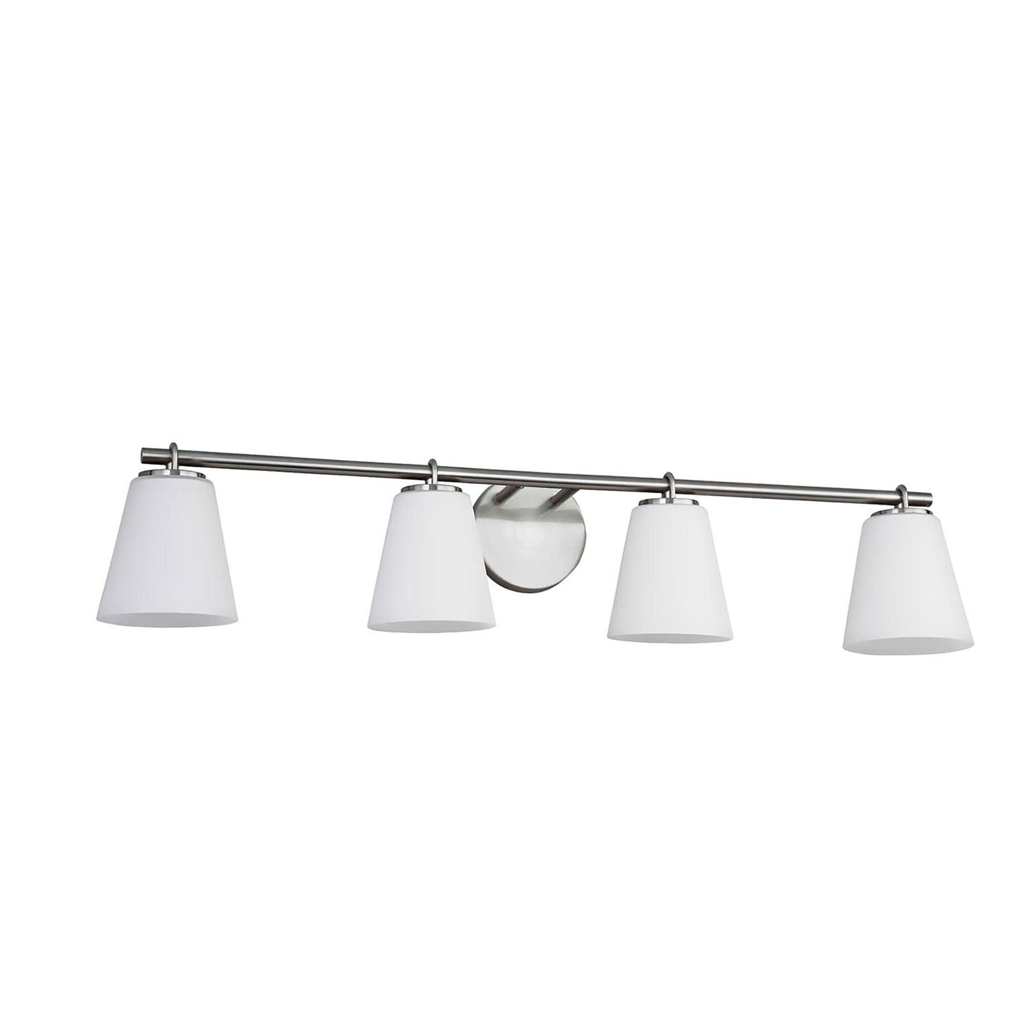 Fusion Alpino 35 Inch 4 Light Bath Vanity Light by Justice Design Group