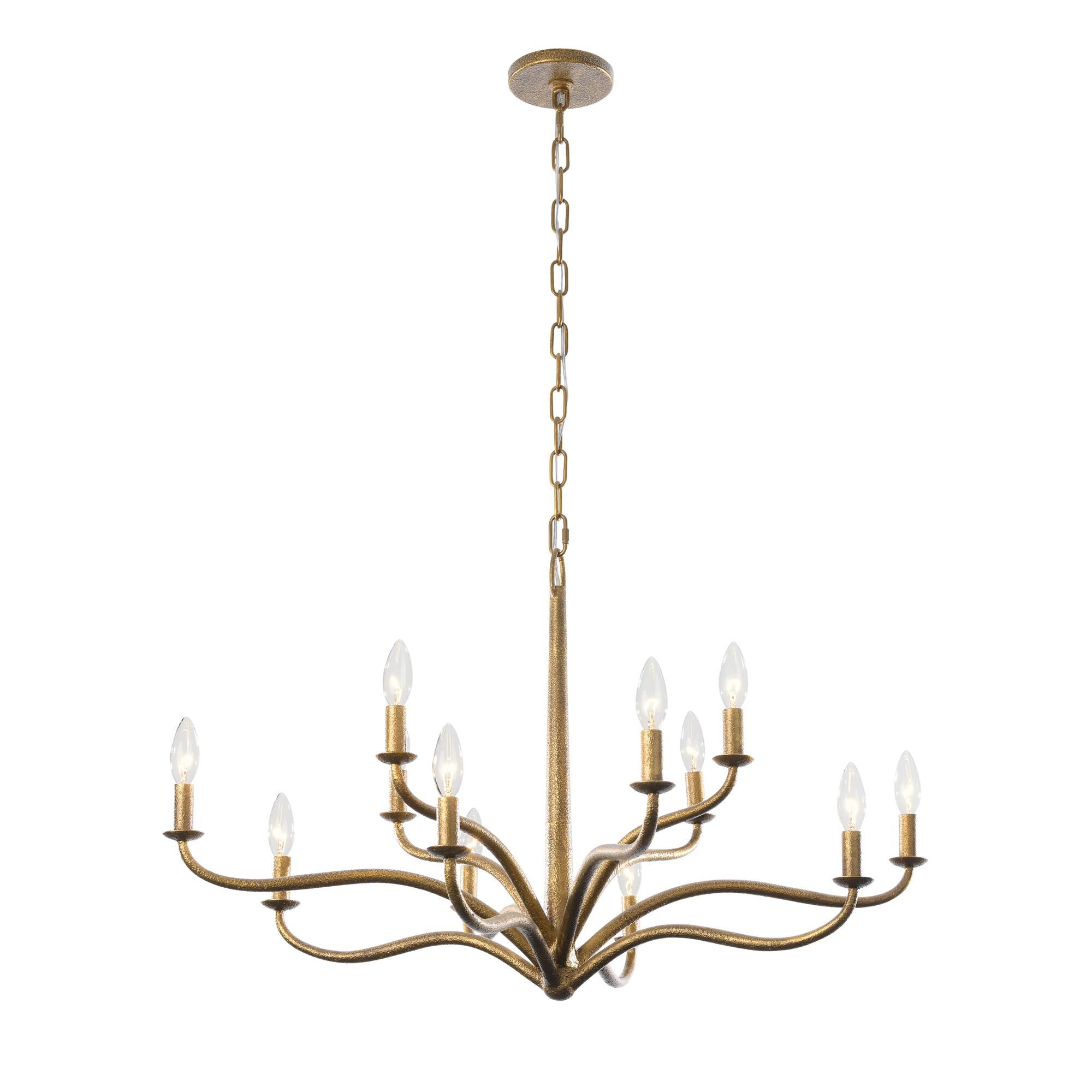 Shown in Textured Dusken Brass finish