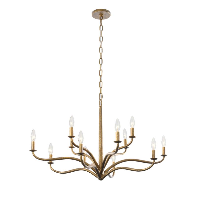 Dorianne 34 Inch Chandelier by Metropolitan Lighting