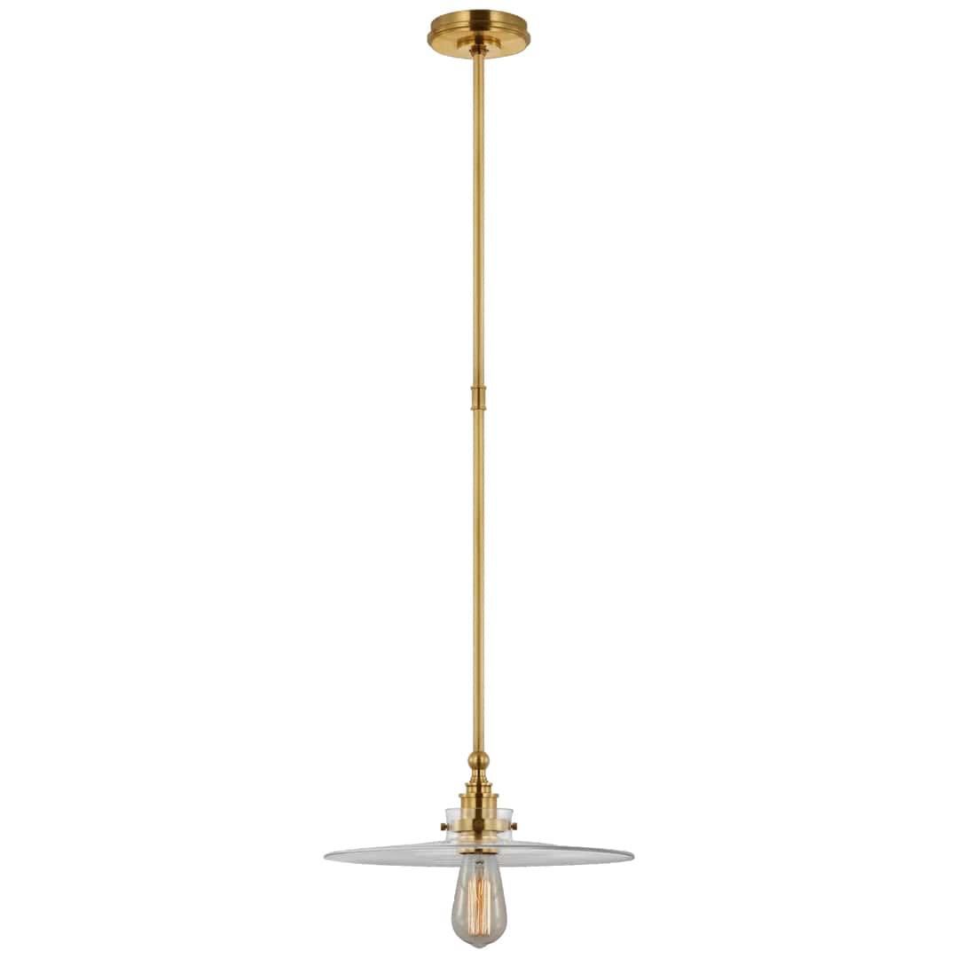 Shown in Antique-Burnished Brass finish