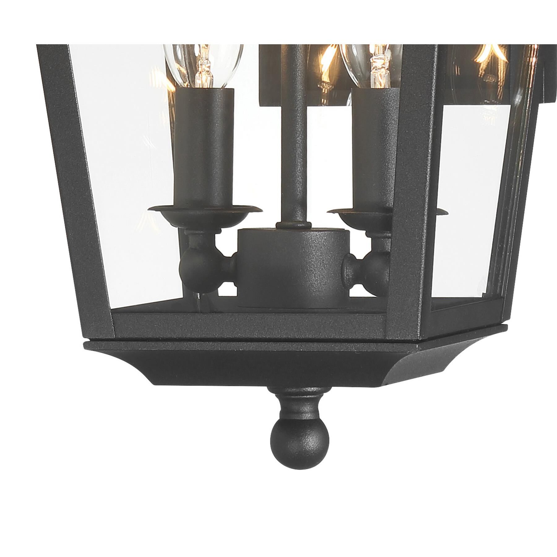 Shown in Sand Coal finish and Clear glass