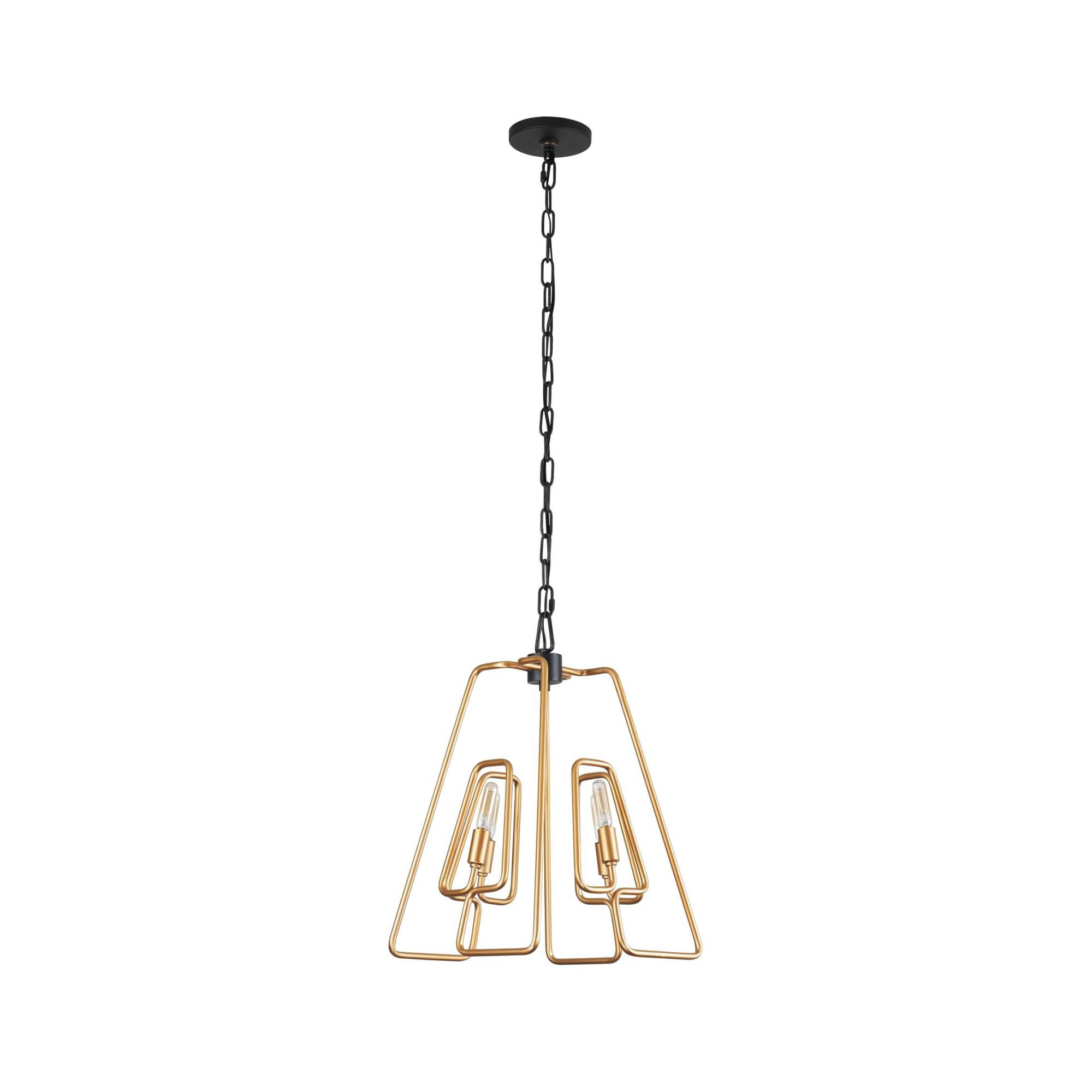 Shown in Aged Gold/Carbon finish