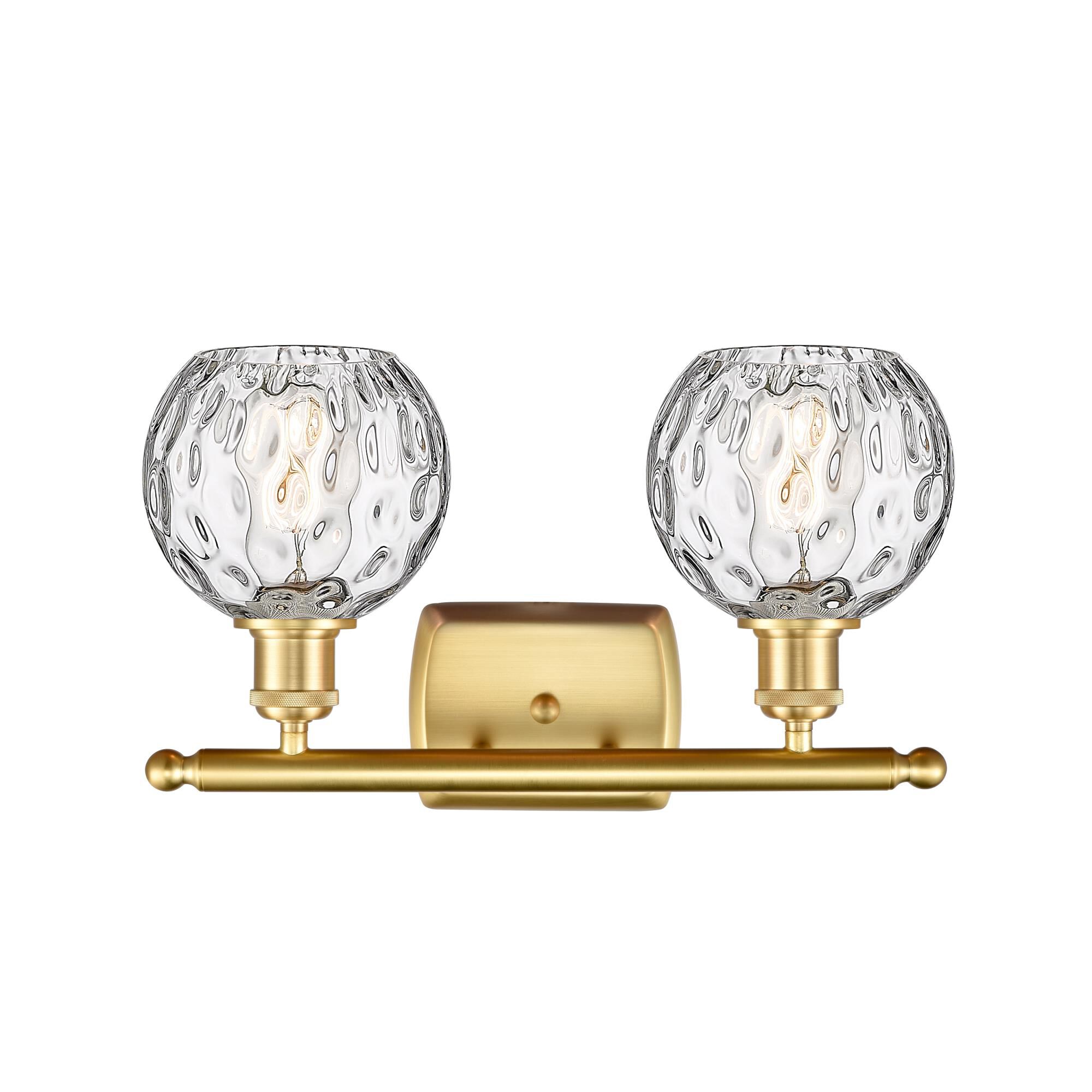 Bruno Marashlian Athens Water Glass 16 Inch 2 Light Bath Vanity Light by Innovations Lighting