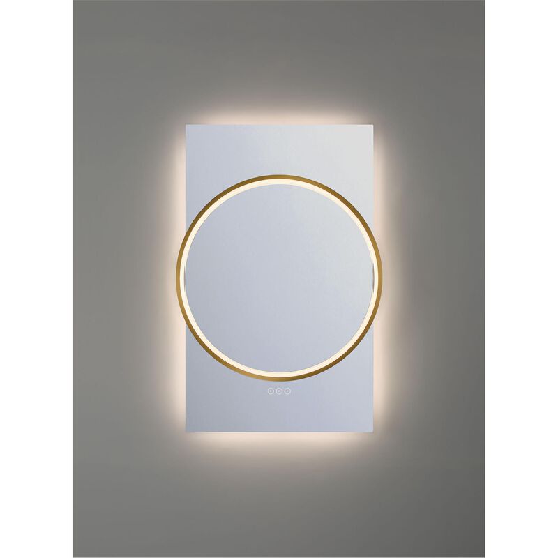Trails 36 Inch LED Lighted Mirror by Eurofase Lighting