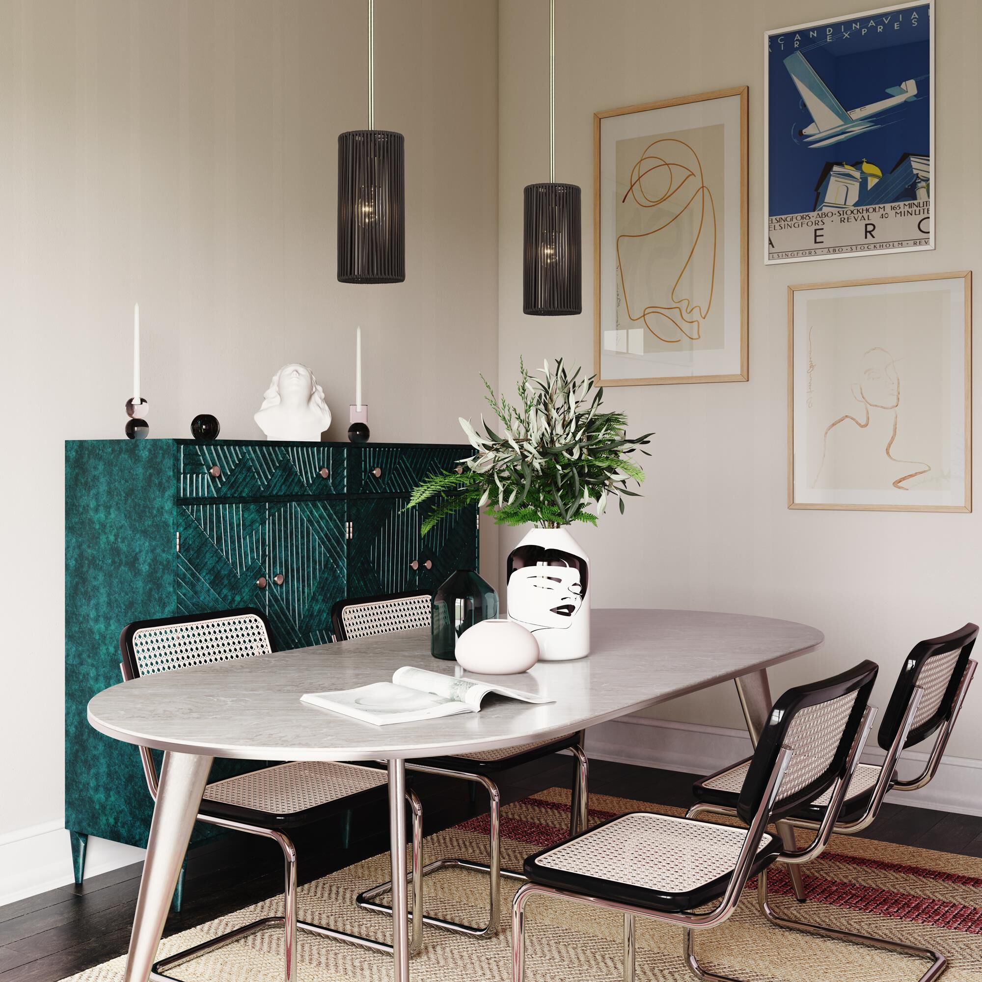 Acordia 5 Inch Mini Pendant by Livex Lighting