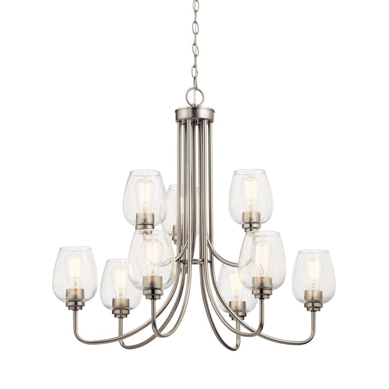 Valserrano 31 Inch 9 Light Chandelier by Kichler Lighting