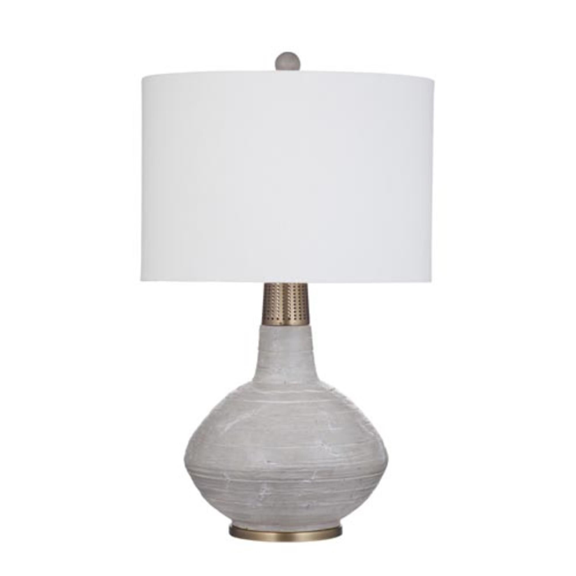 Shown in Gray finish and White shade