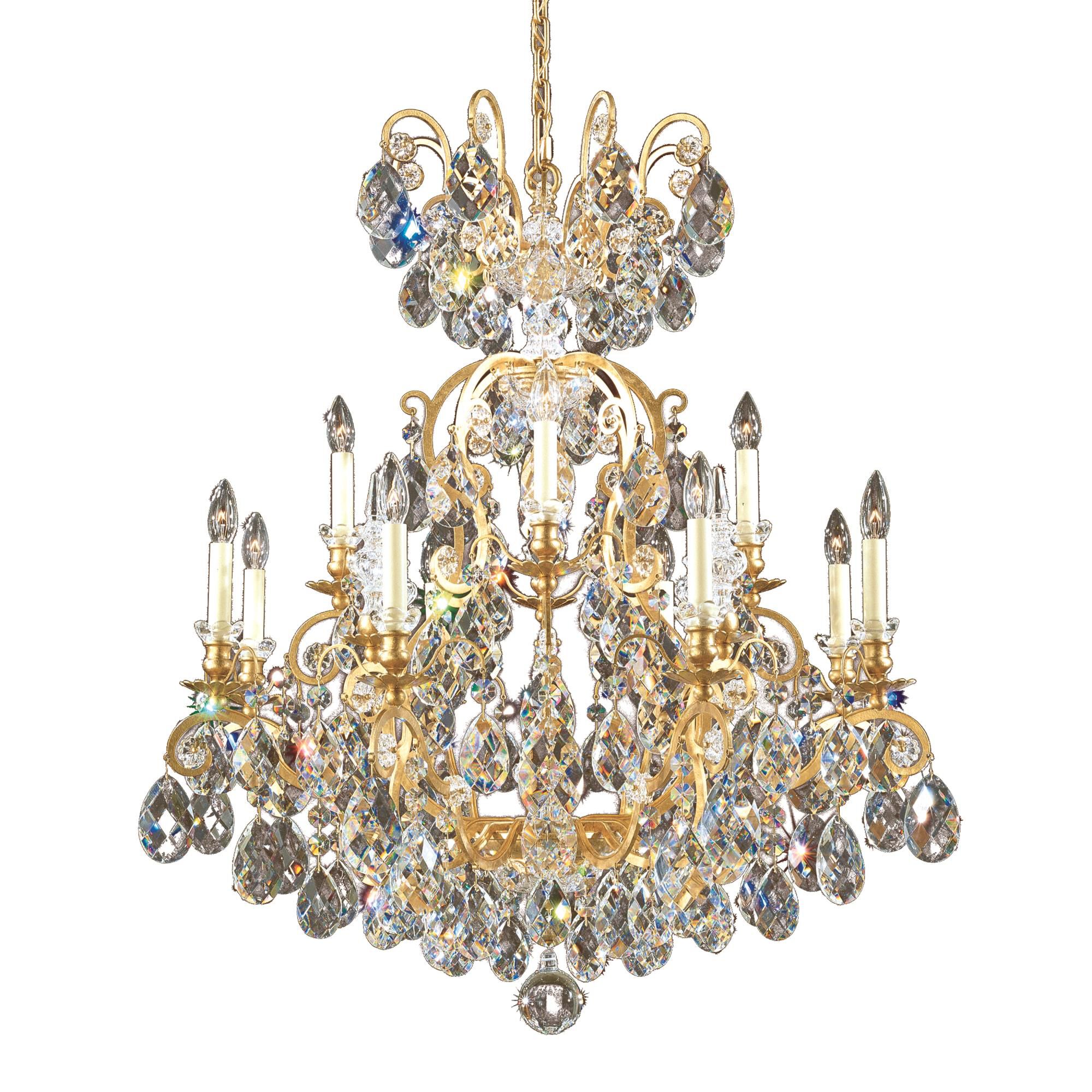Renaissance 32 Inch 13 Light Chandelier,