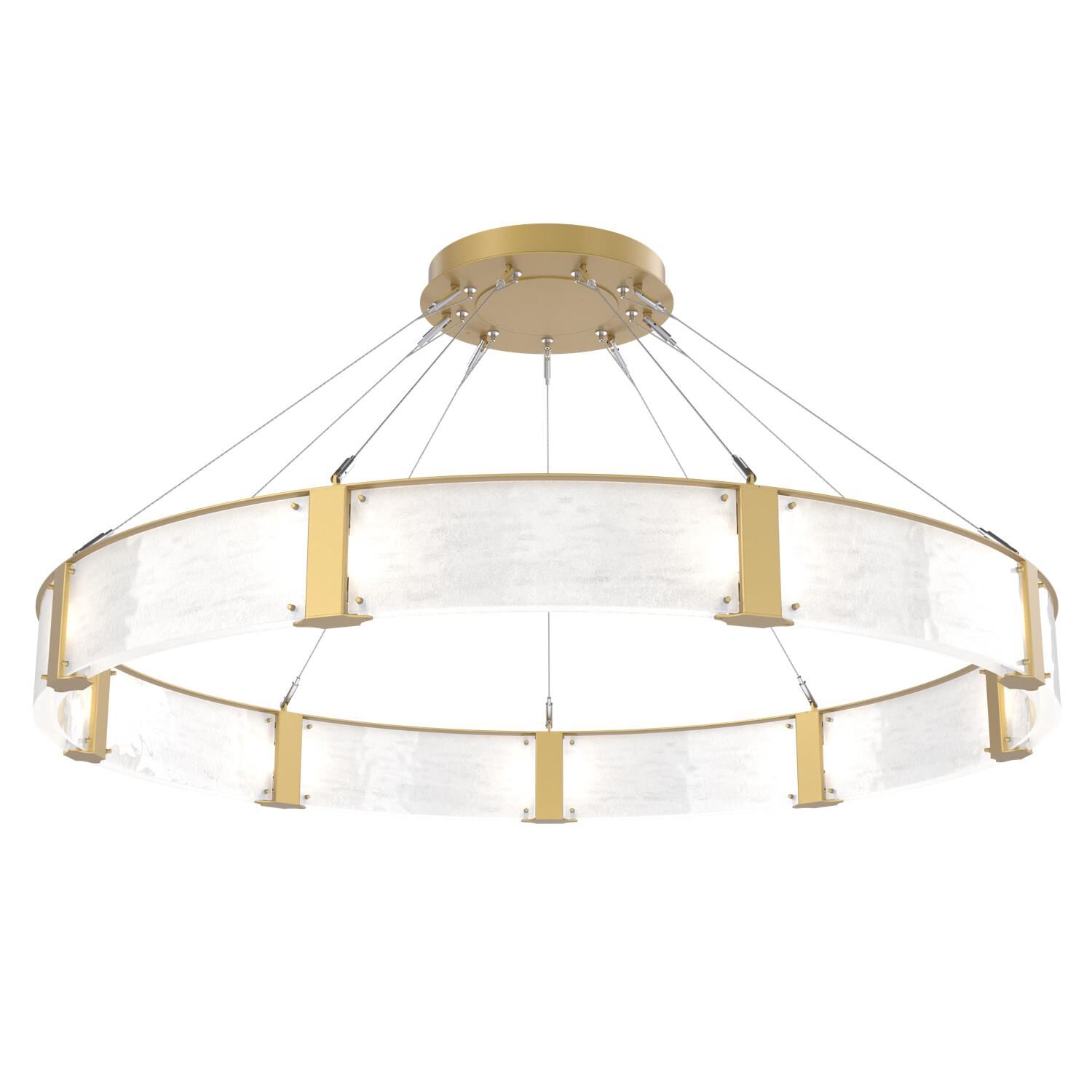 Parallel 60 Inch 36 Light LED Chandelier by Hammerton Studio
