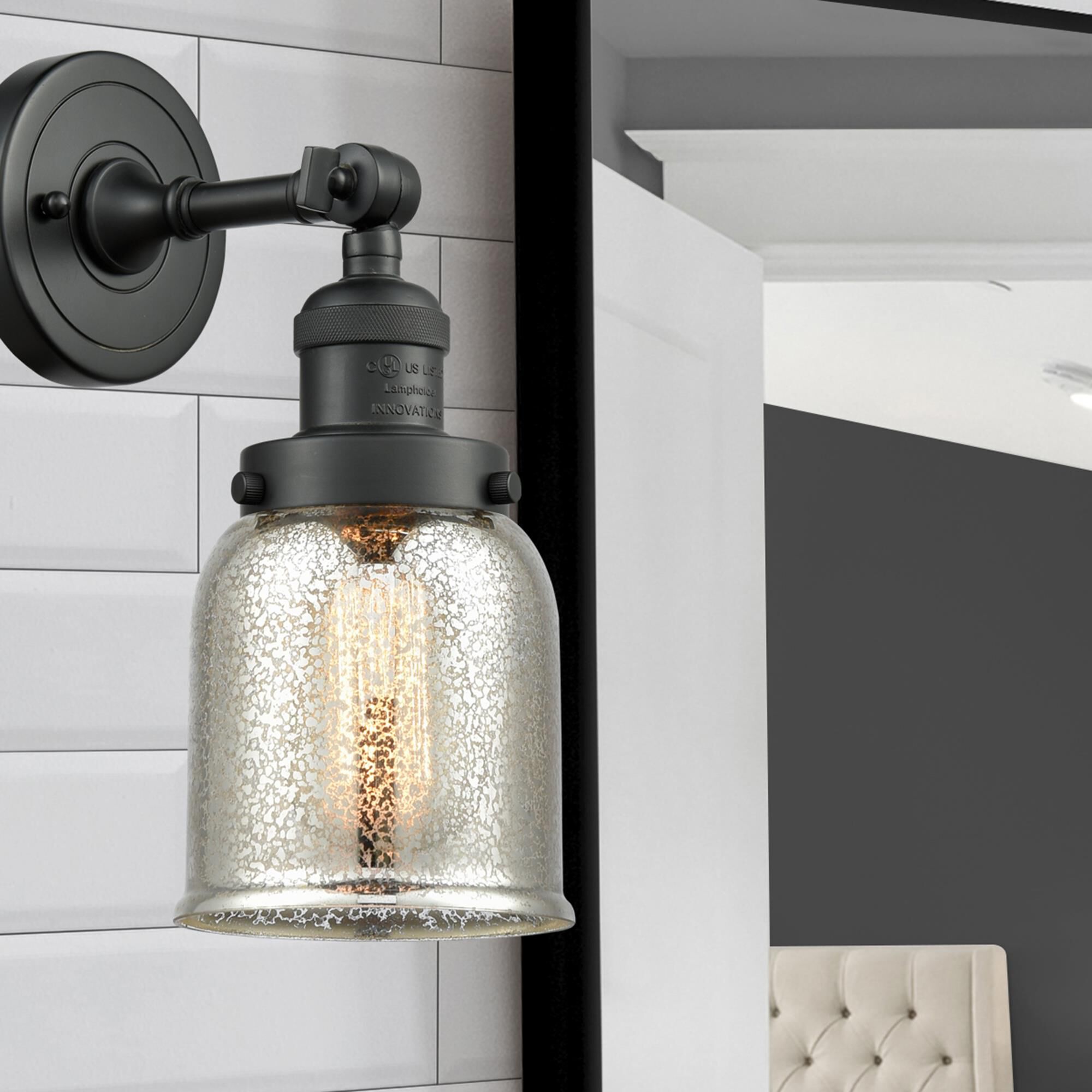 Bruno Marashlian Small Bell 10 Inch Wall Sconce by Innovations Lighting