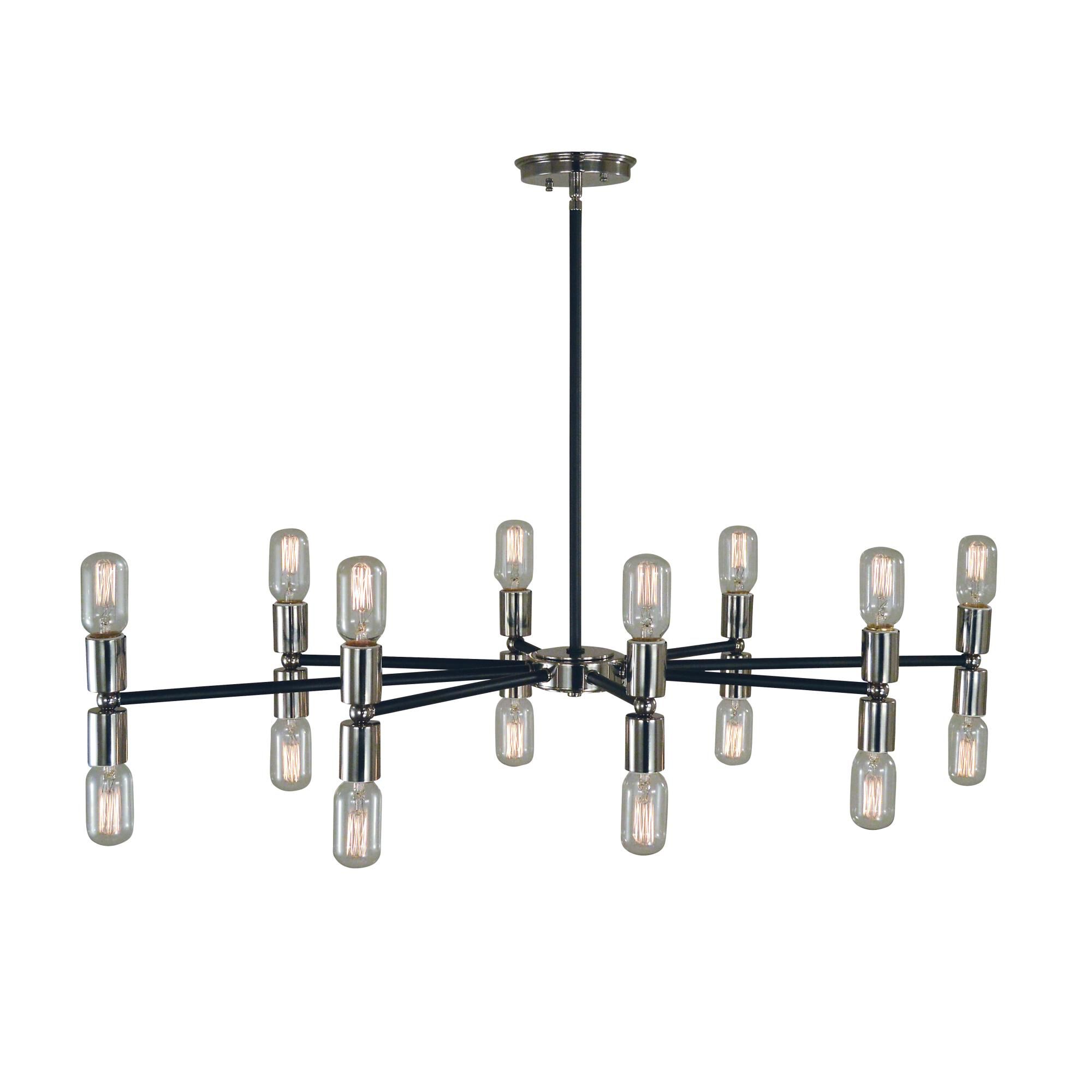 Gyrate 40 Inch 16 Light Linear Suspension Light by Framburg
