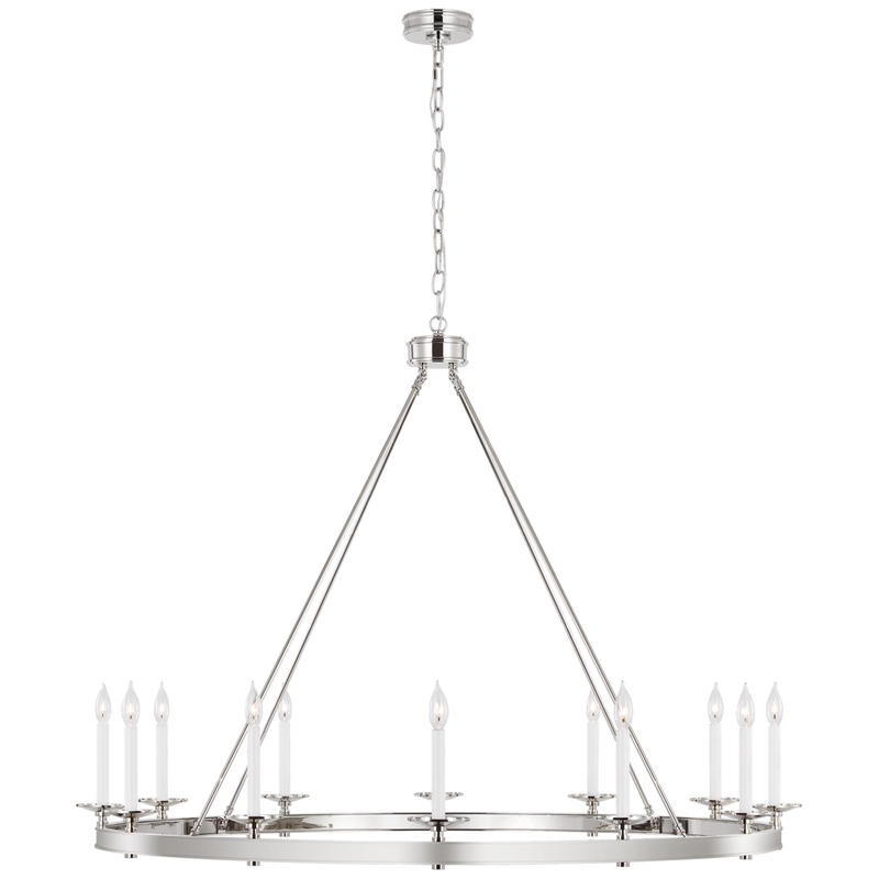 Chapman and Myers Launceton 53 Inch 12 Light LED Chandelier by Visual Comfort Signature Collection - Clearance