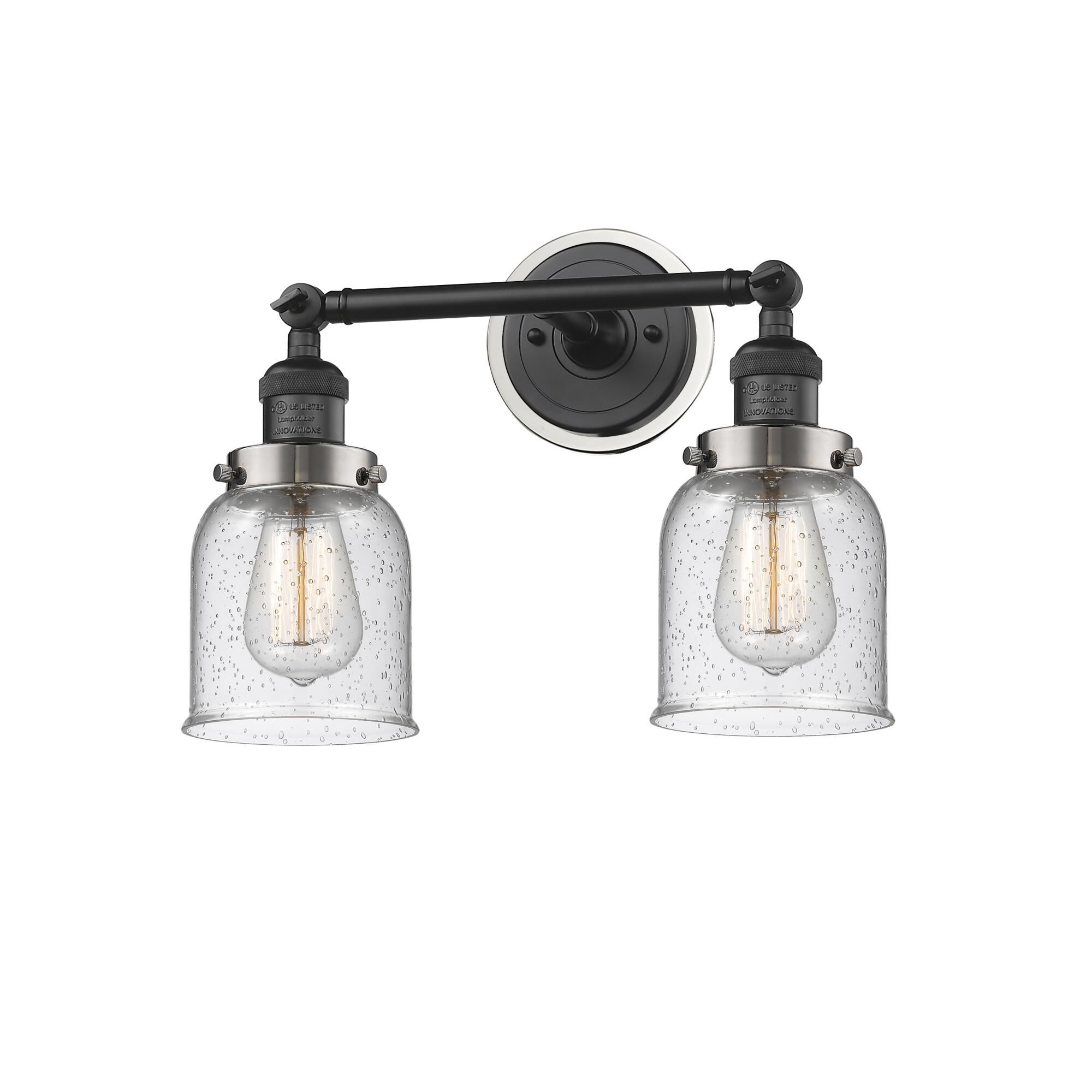 Bruno Marashlian Bare Bulb 11 Inch 2 Light Bath Vanity Light by Innovations Lighting