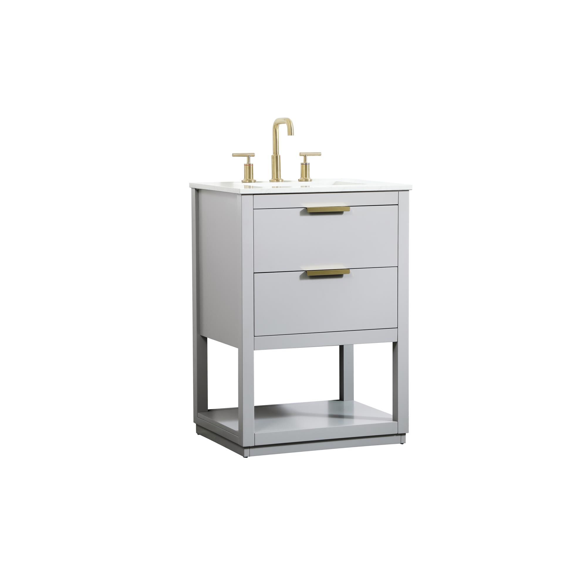 Larkin 24 Inch Bath Vanity by Elegant Decor