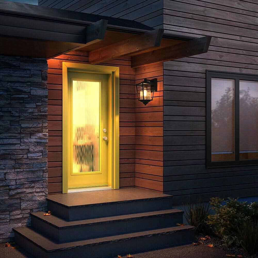 Croskey 7 Inch Outdoor Wall Light by Elegant Lighting