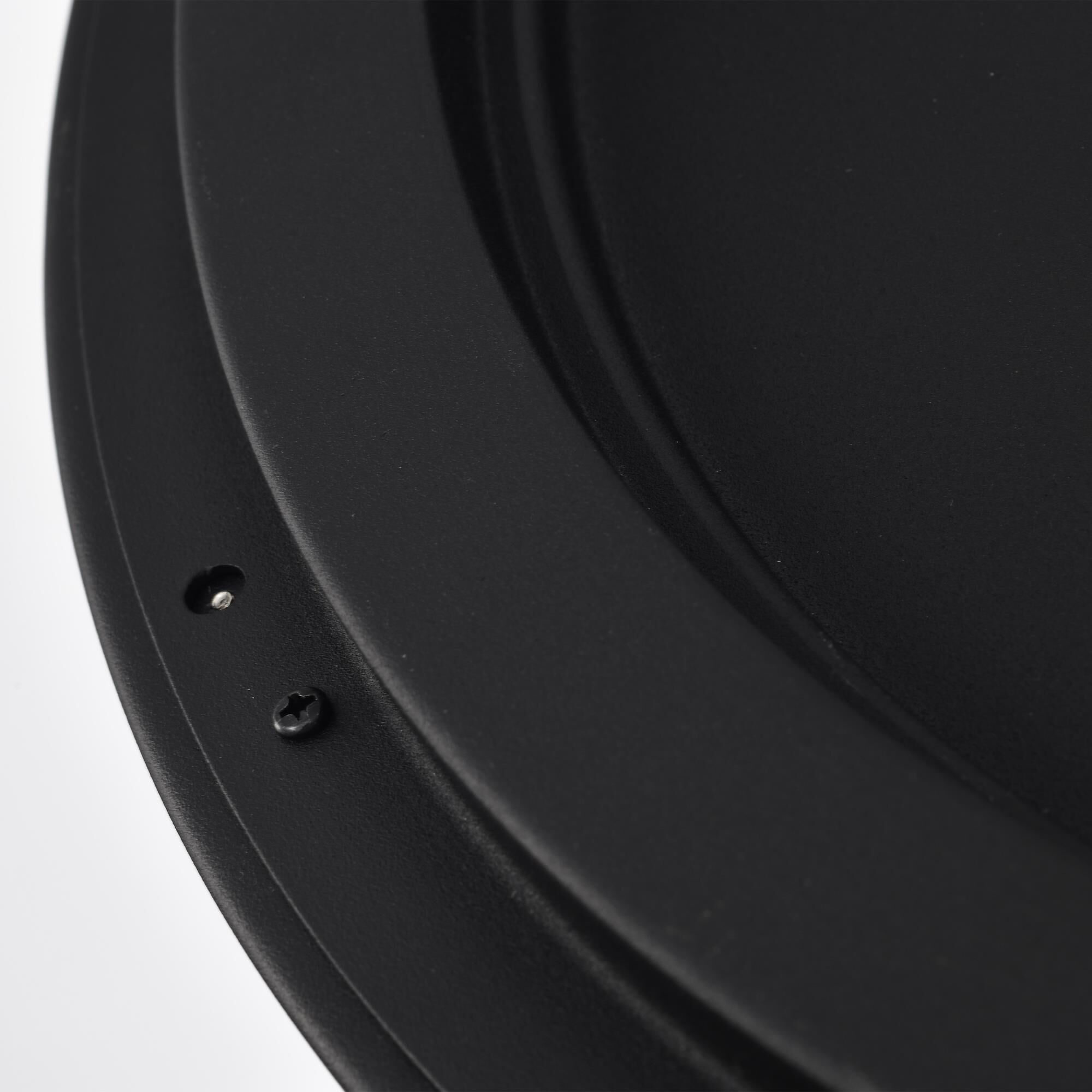 Shown in Black finish