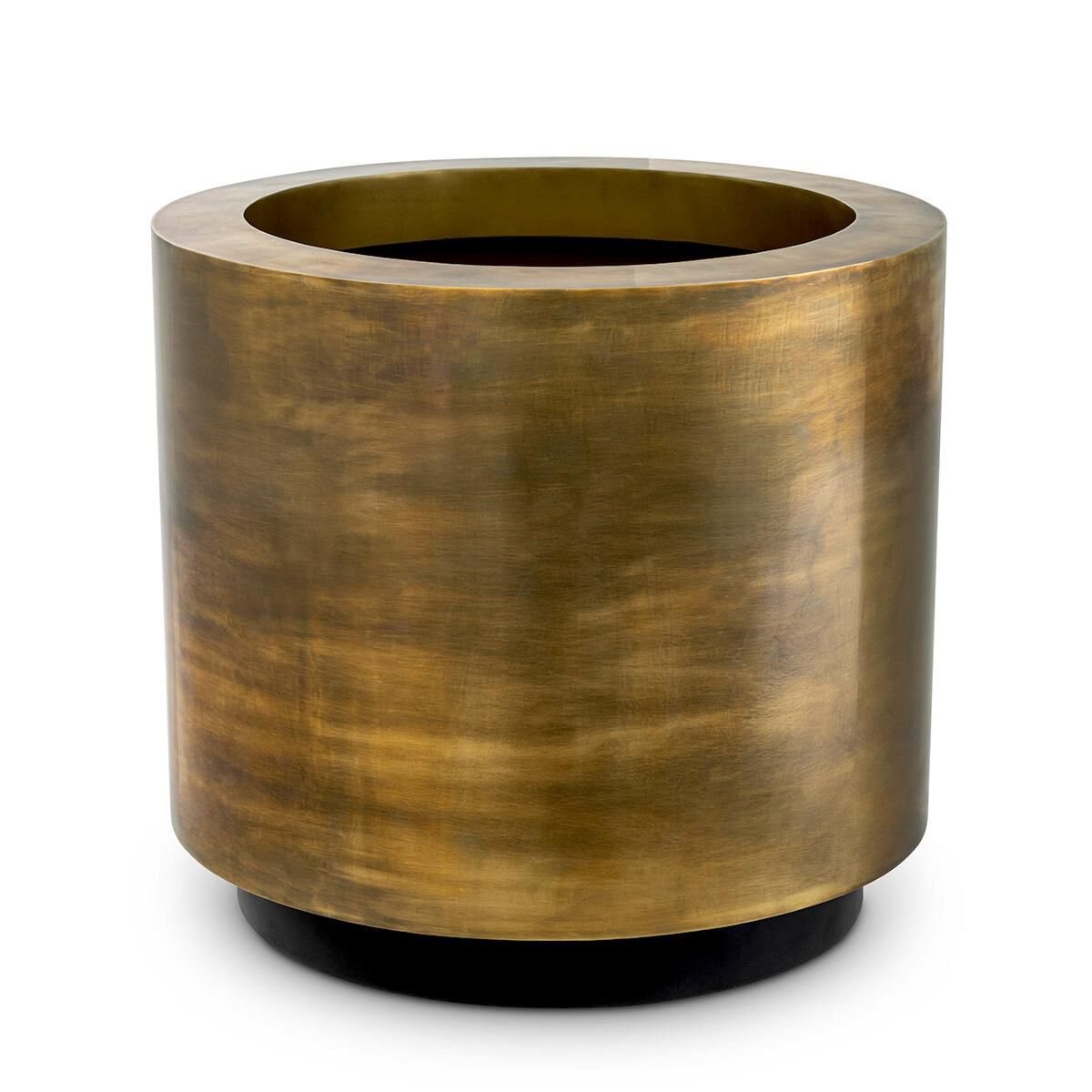 Shown in Vintage Brass, Black finish