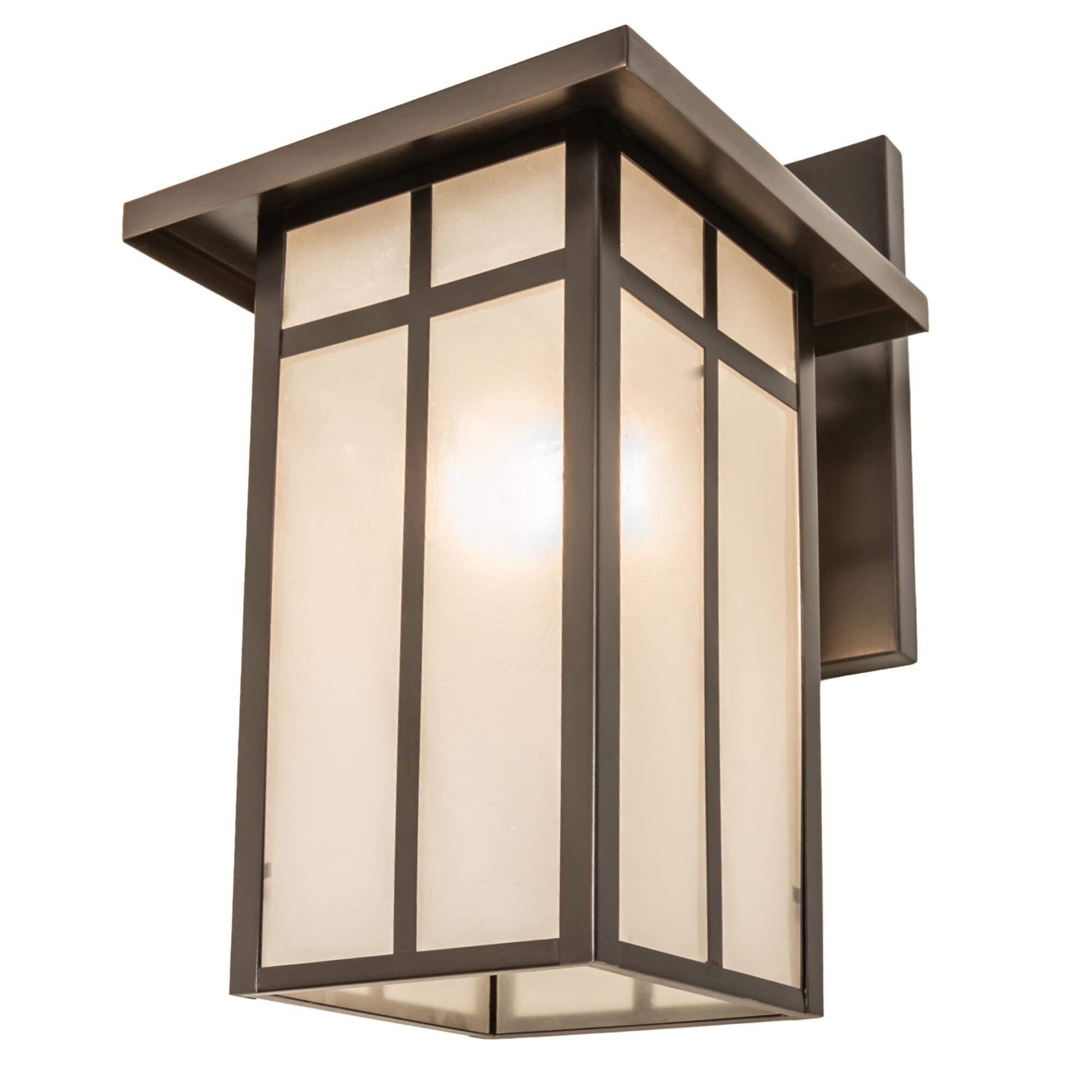 Meyda Lighting Hyde Park 17 Inch Tall Outdoor Wall Light