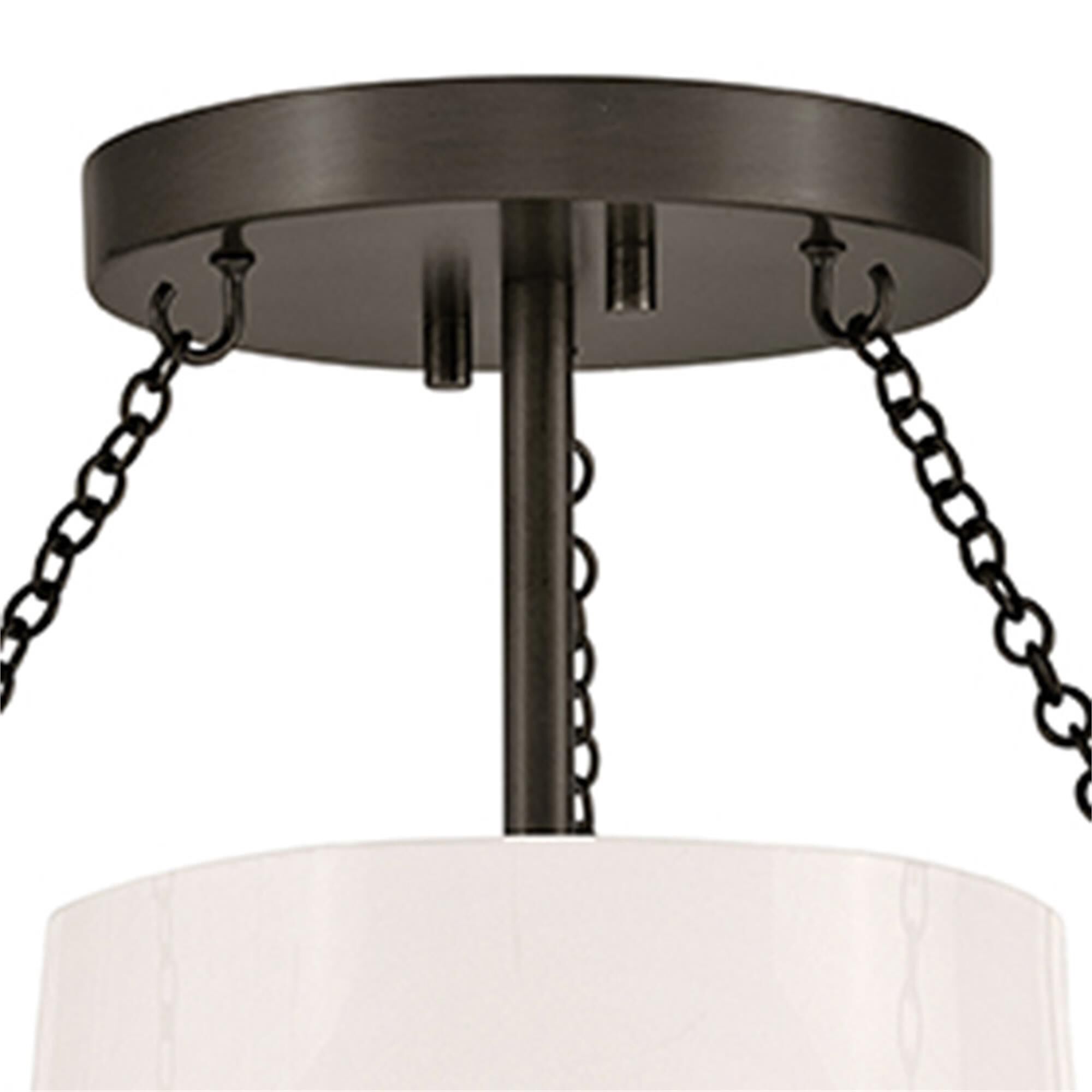 Collins 20 Inch Semi Flush Mount,
