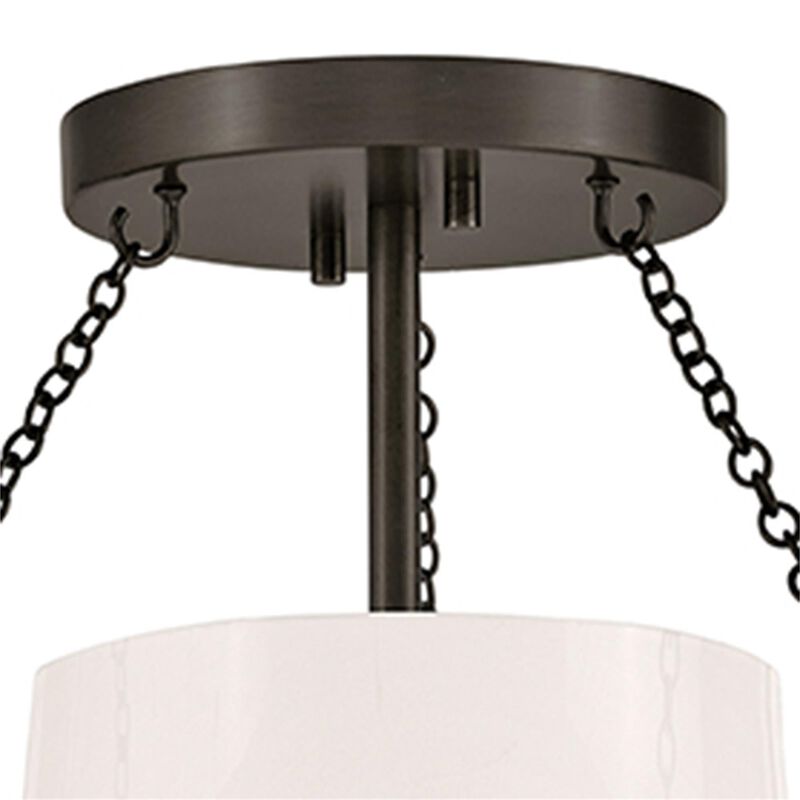 Collins 20 Inch Semi Flush Mount by Hinkley