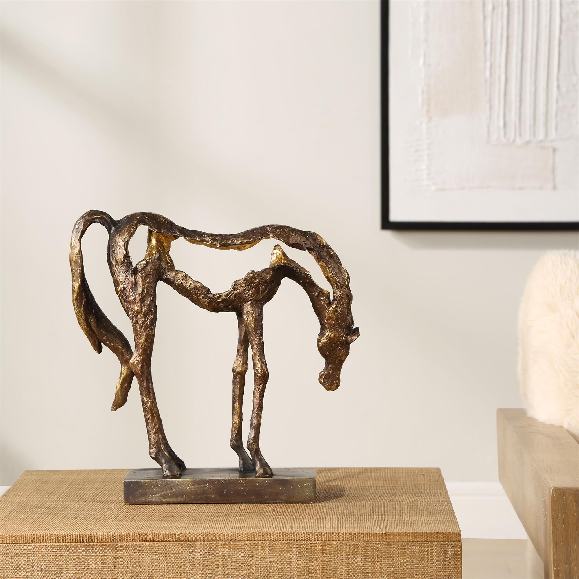 Grace Feyock Openly Grazing 13 Inch Figurine by Uttermost